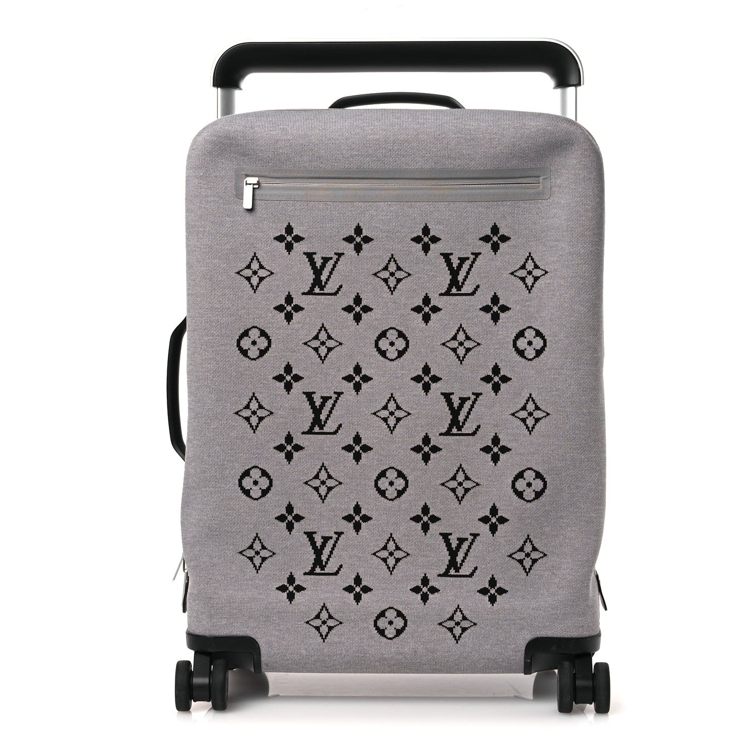 Knit Monogram Horizon Soft 55 Suitcase Grey