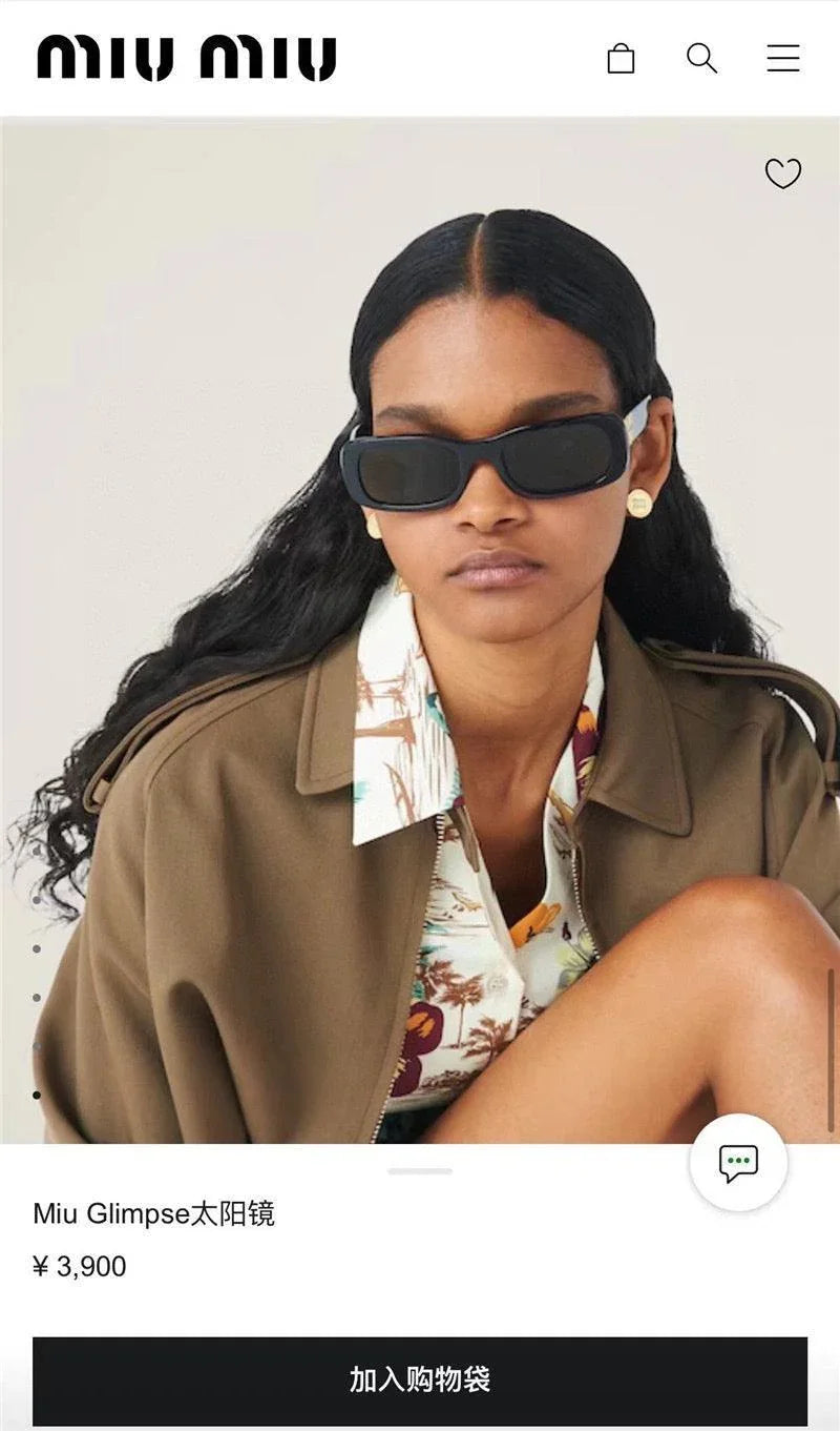 Miu Miu Glimpse oval-frame Acetate - 54 -08ZS Women&