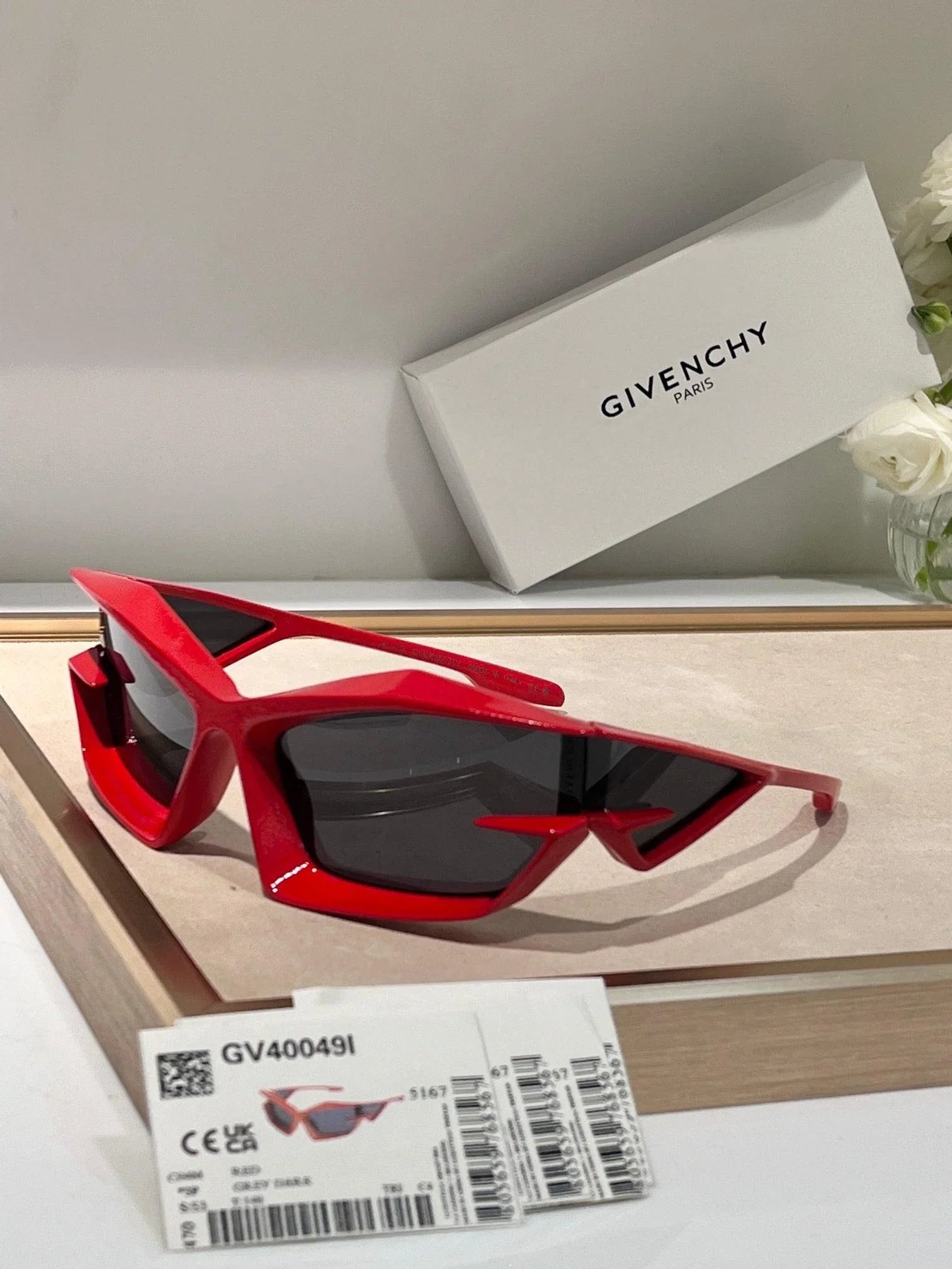 GIVENCHY GV 40049I 02A MASK Sunglasses - 8 Colors✨