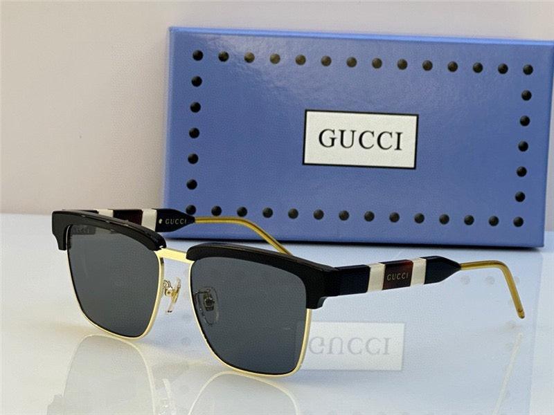 GUCCI Rectangular Unisex GG 0605O Sunglasses ✨