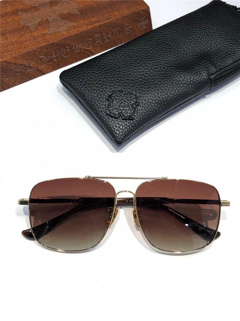 Chrome Hearts 8229 Metal-Acetate Aviator Sunglasses⚜️