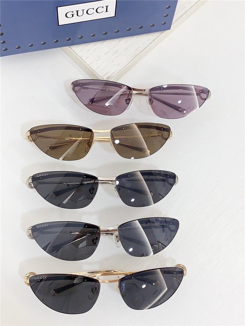 GUCCI Rectangular Frame 2024 in metal frame New Season GG1701 Sunglasses ✨