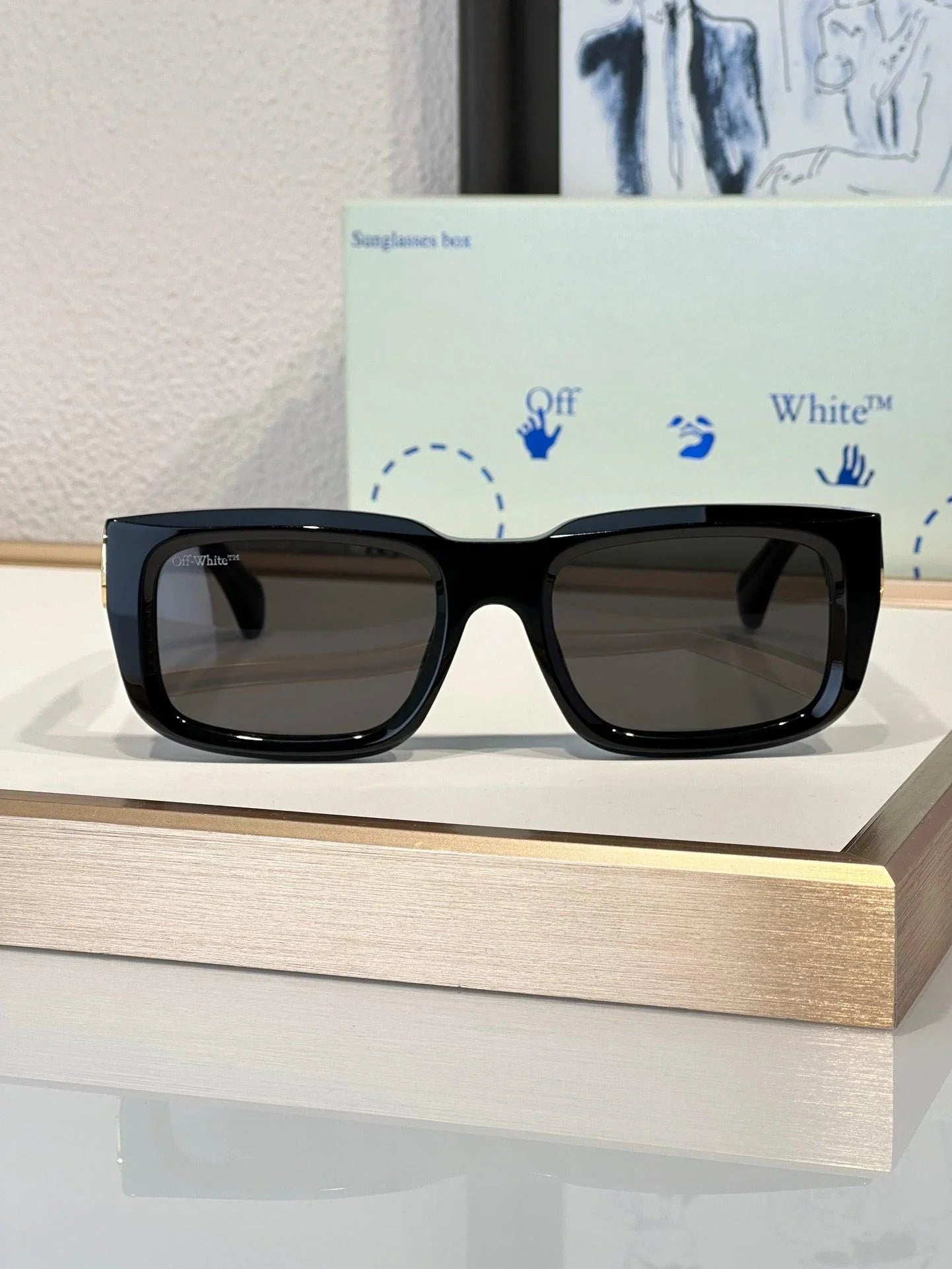 Off-White OERI125 HAYS 1007 Sunglasses 🧩