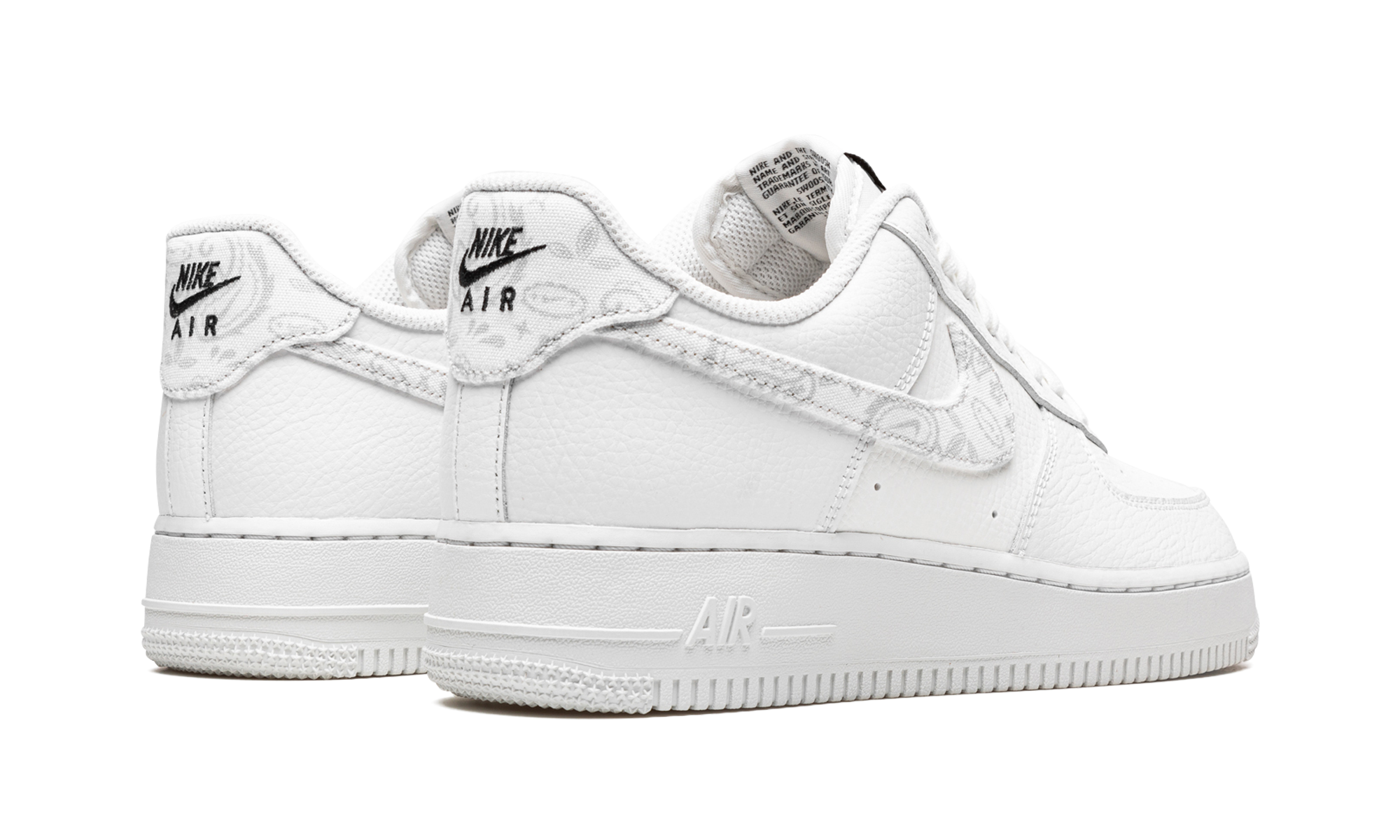 AIR FORCE 1 LO MNS WMNS "White Paisley" DJ9942 100