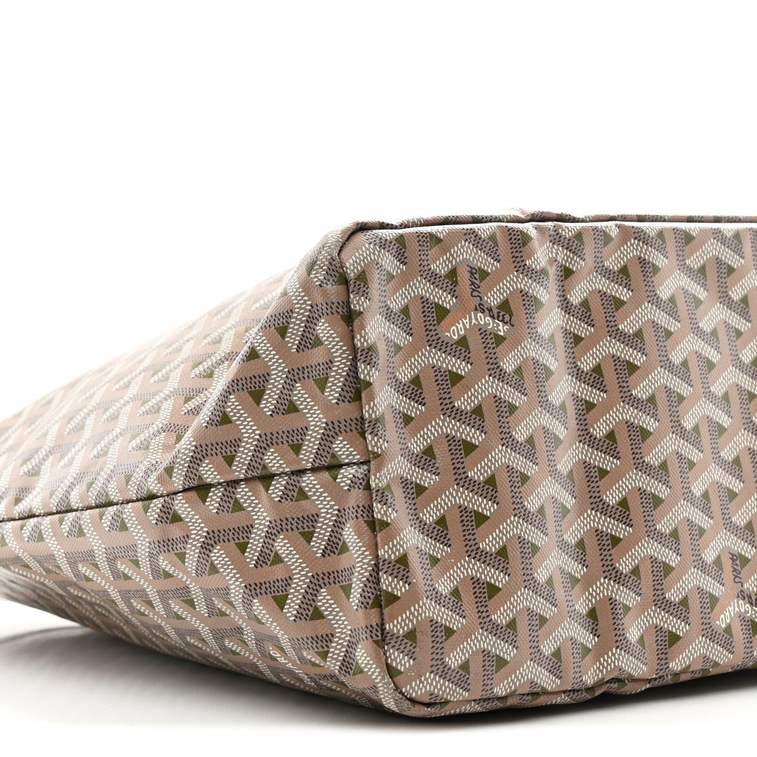 Goyardine Saint Louis Claire Voie PM Grege Khaki