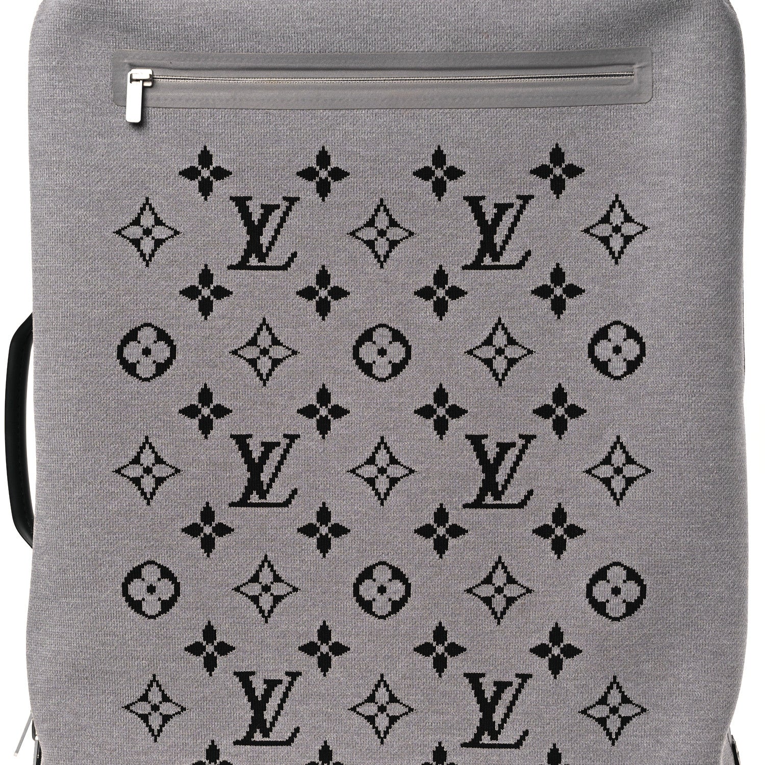 Knit Monogram Horizon Soft 55 Suitcase Grey