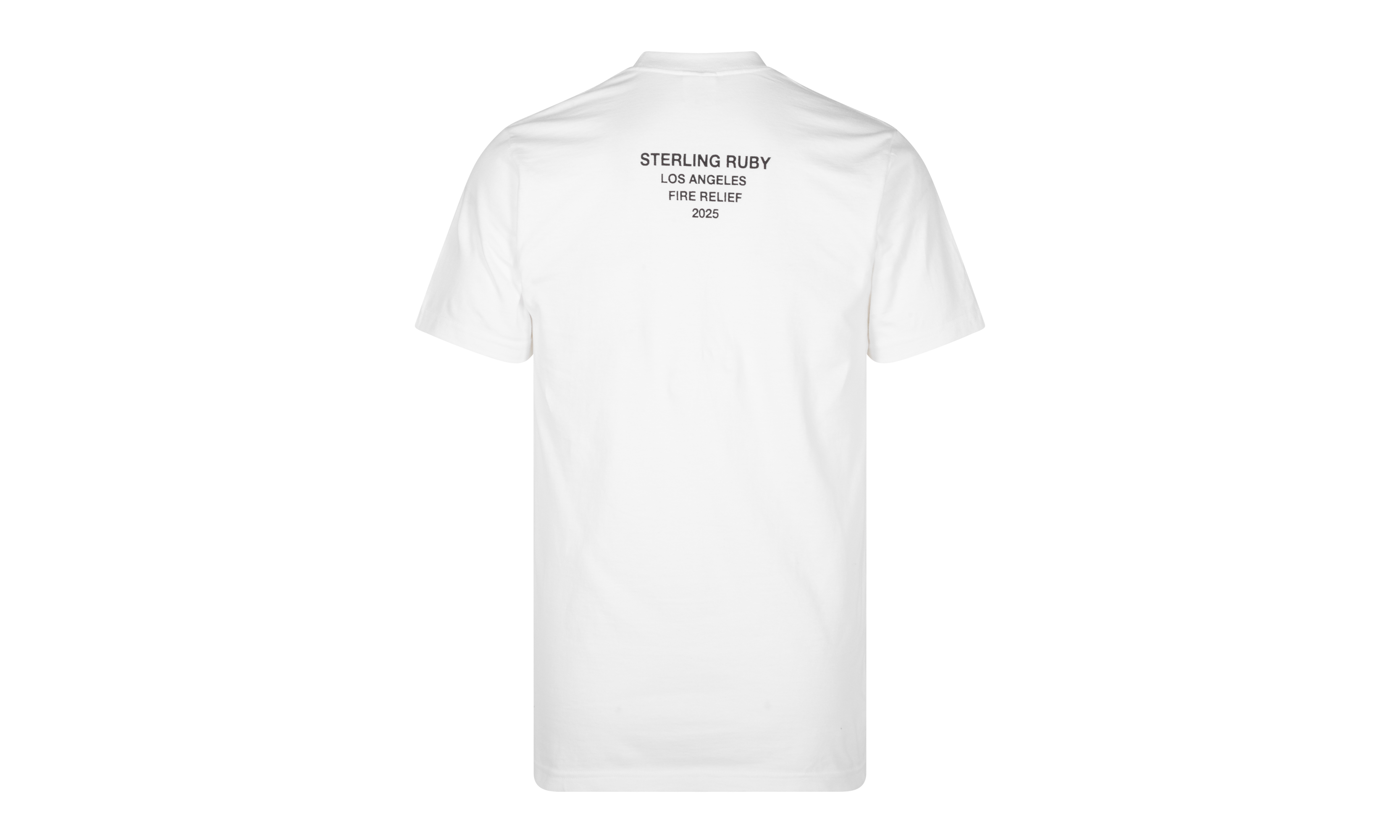LA Relief Box Logo "White" SU25086
