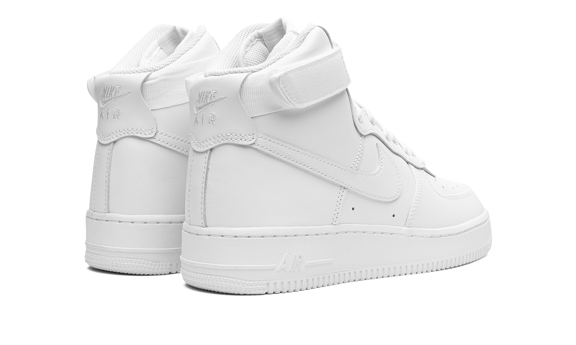 AIR FORCE 1 HIGH MNS WMNS "Triple White" DD9624 100
