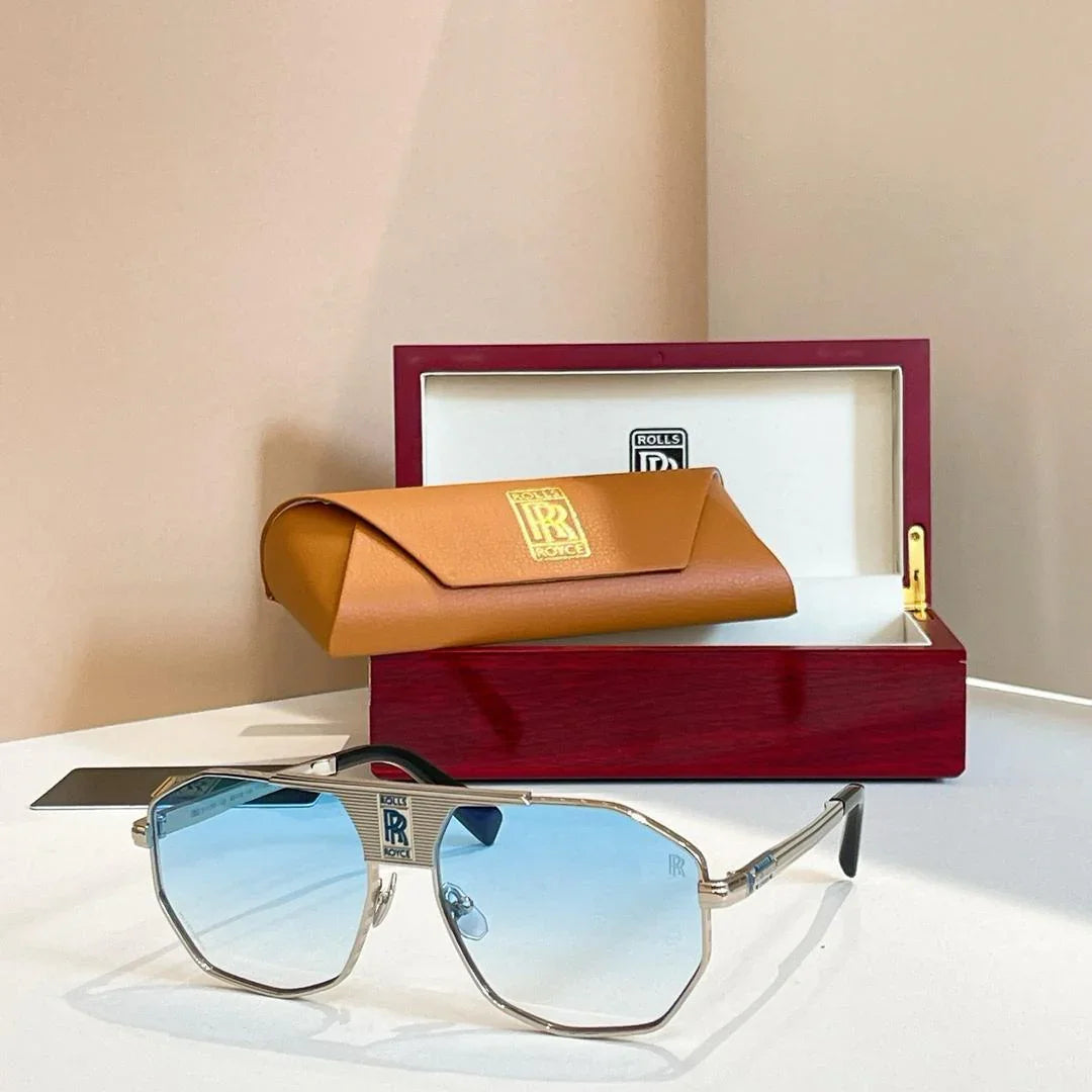 Rolls Royce SS1263 18K plated Rose-Silver-Gold Sunglasses 👑