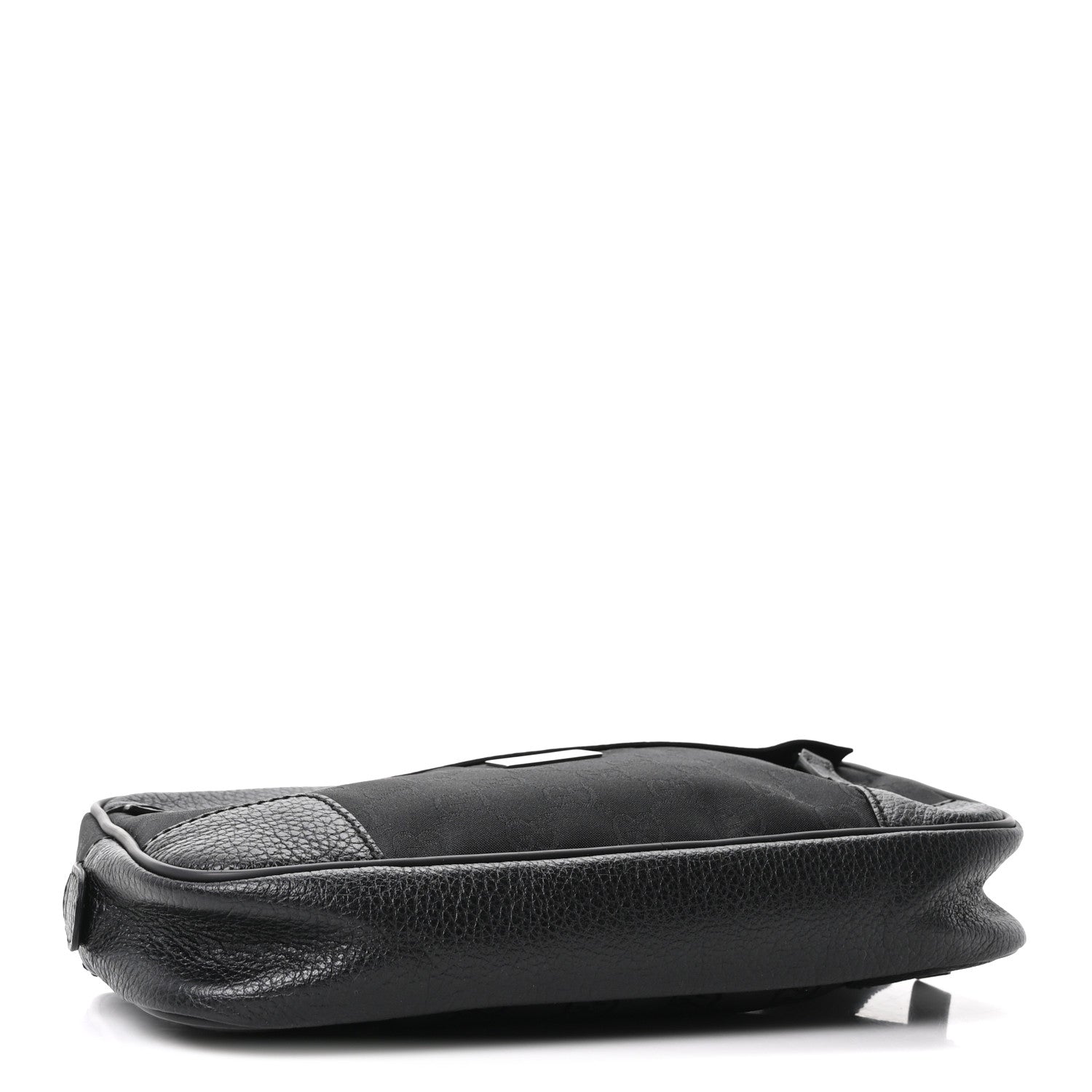 Nylon Monogram Belt Bag Black