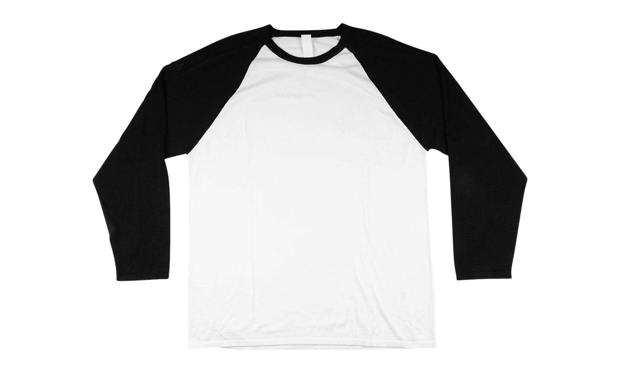 "U Mixed Emotions" 3 Cemetery Cross Patches Shirt "White / Black" CHRM1185