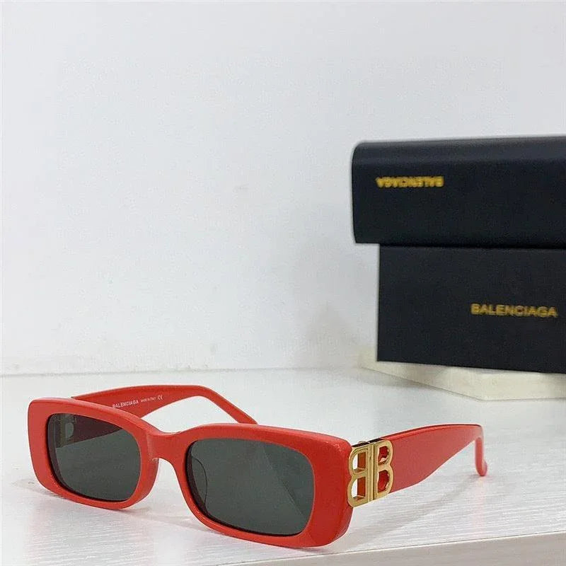Balenciaga Eyewear Dynasty rectangle-frame sunglasses Unisexđź–¤