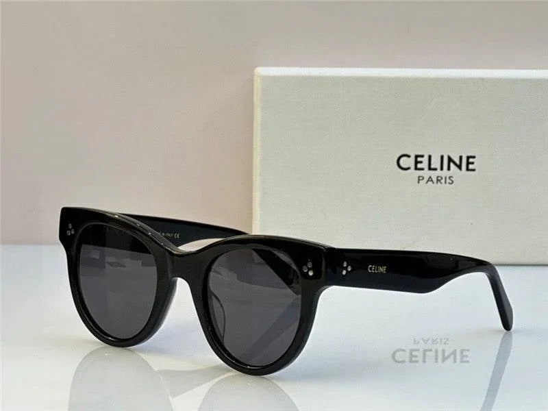 Celine BOLD 3 DOTS CL 4003 IN 01B Round Women&