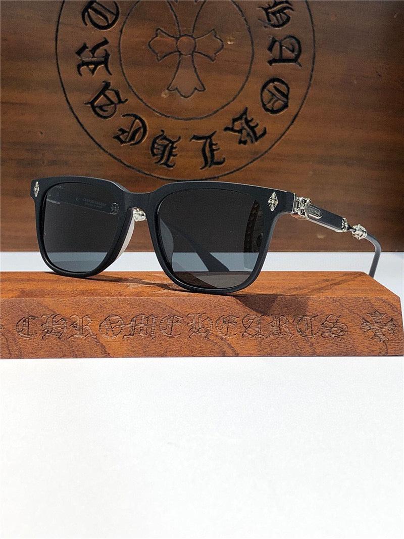 Chrome Hearts Sunglasses Frame Call Melice -Black-Gold-Silver ✨