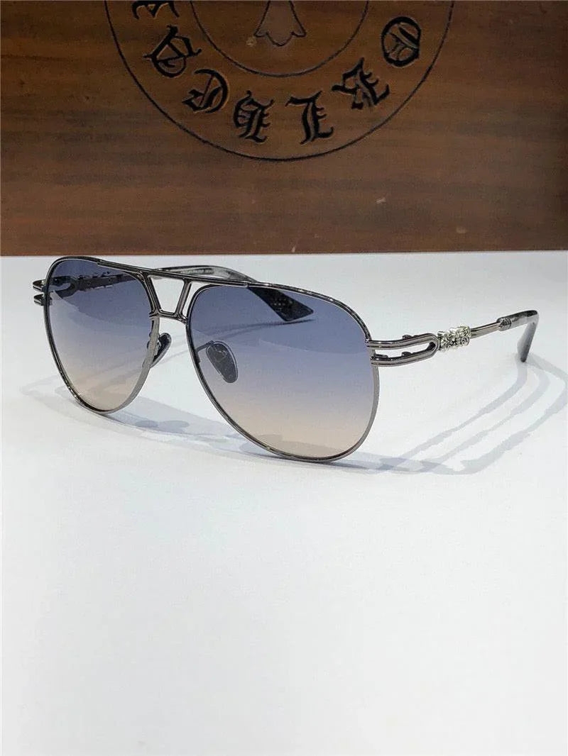Chrome Hearts Aviator Sunglasses 60mm-4 STYLE🔱