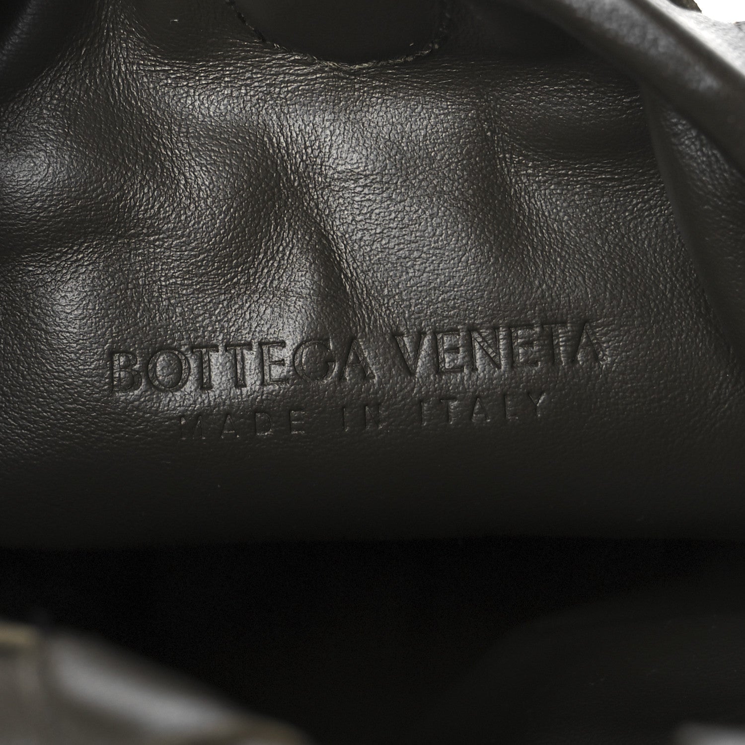 Calfskin Intrecciato Mini Hop Kaki