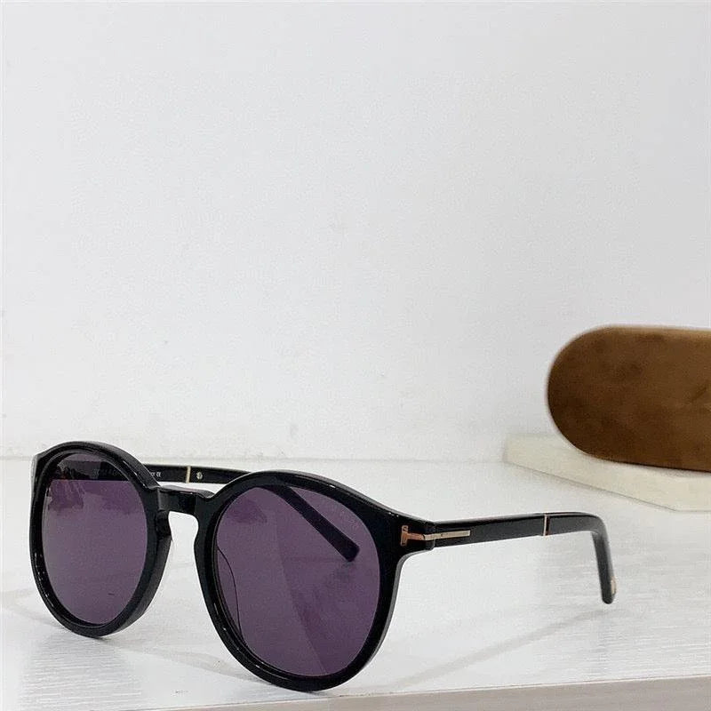 Tom Ford ELTON FT 1021 Dark Havana/Grey (52A) Sunglasses ✨
