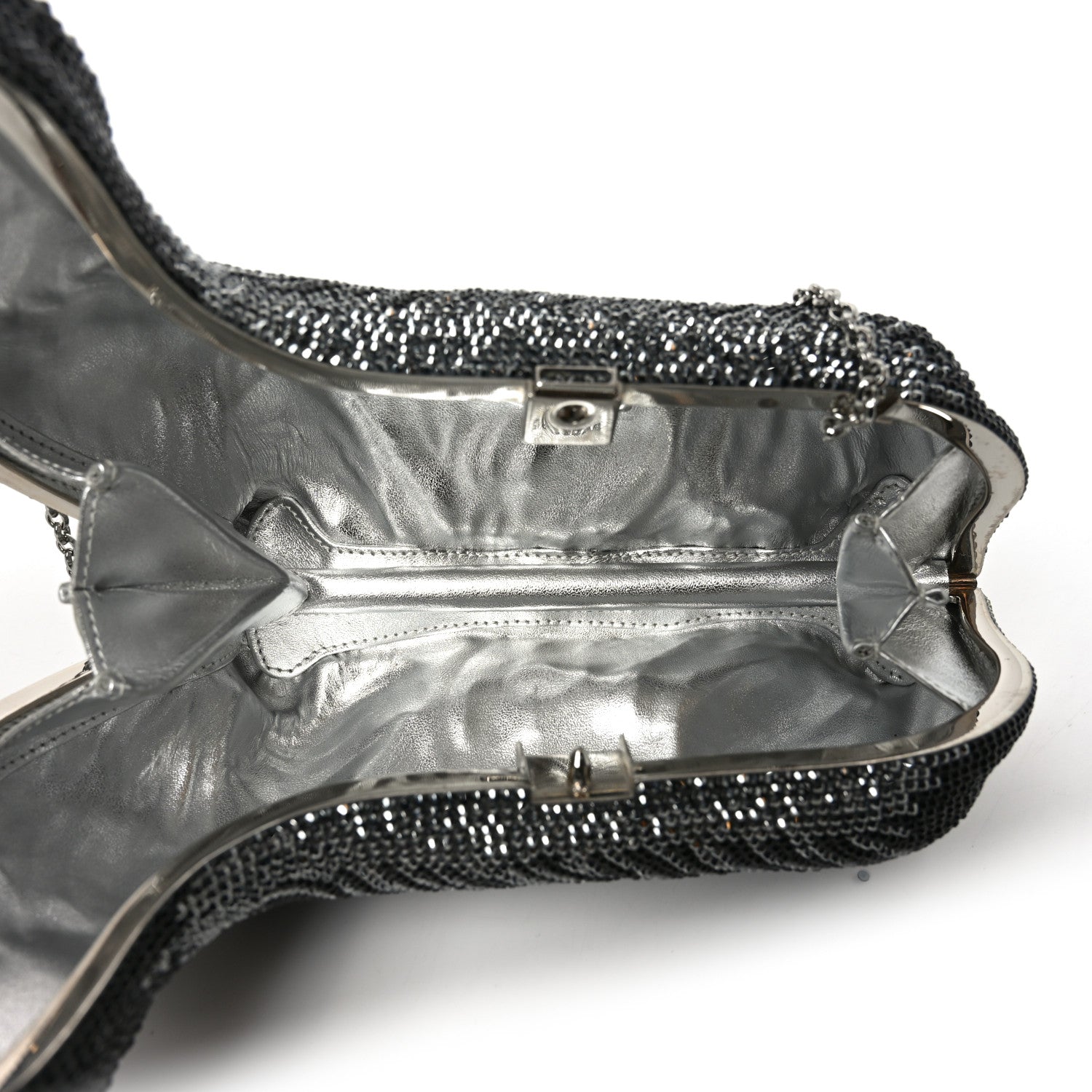 Crystal Romeo Dachshund Minaudiere Clutch
