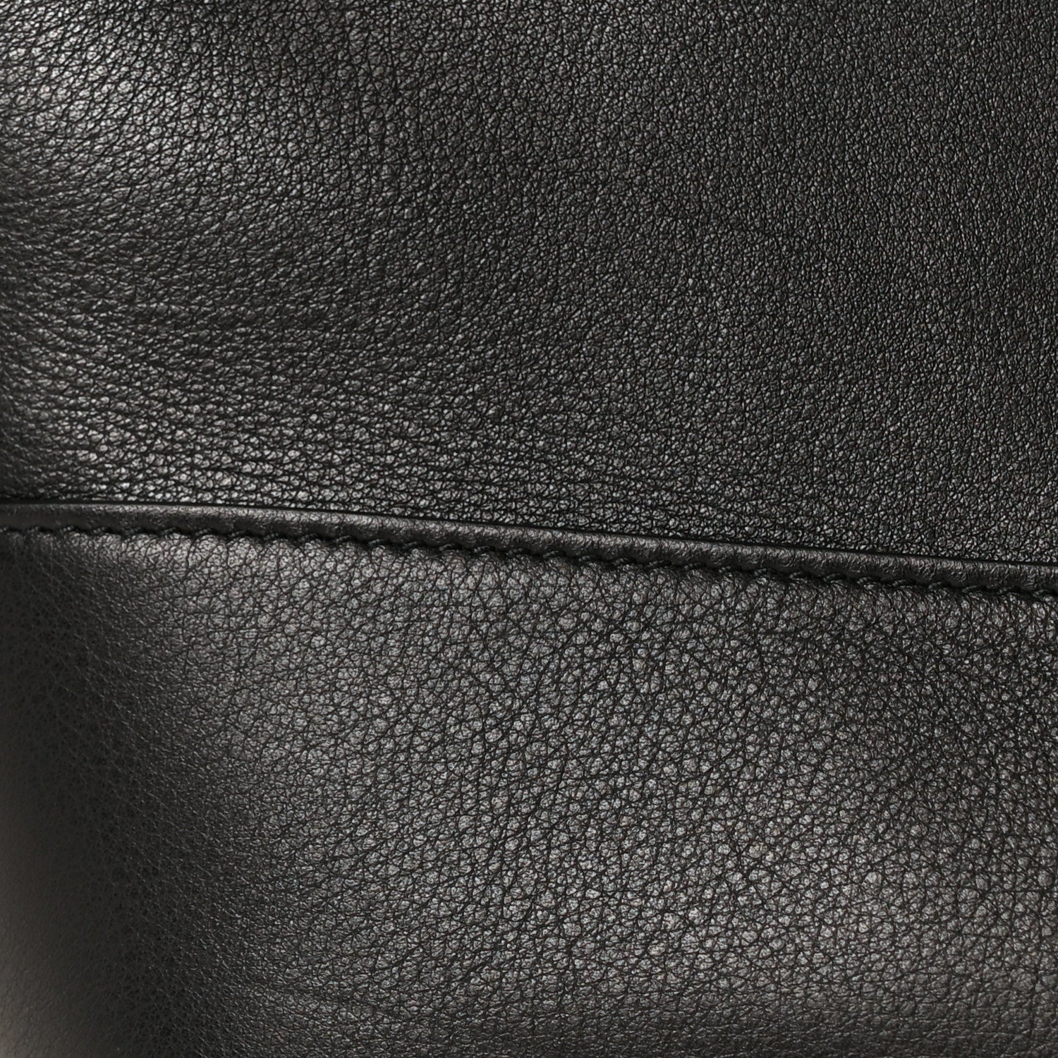 Smooth Calfskin Y Small Bucket Bag Black