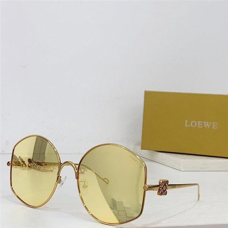New Season 2024 LOEWE Oversize sunglasses in metal 🖤