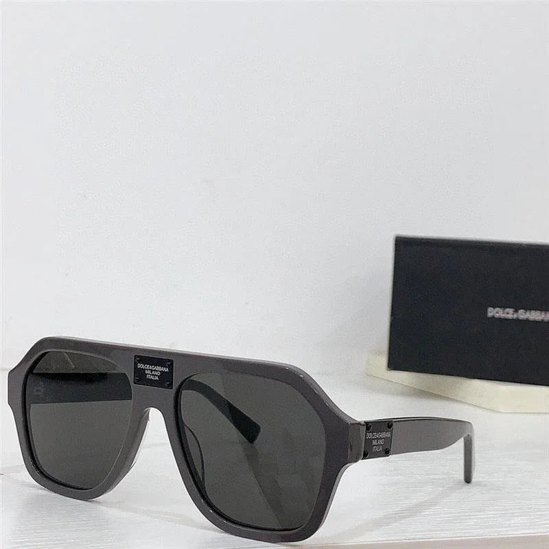 Dolce & Gabbana Eyewear pilot-frame logo-plaque Sunglasses ✨
