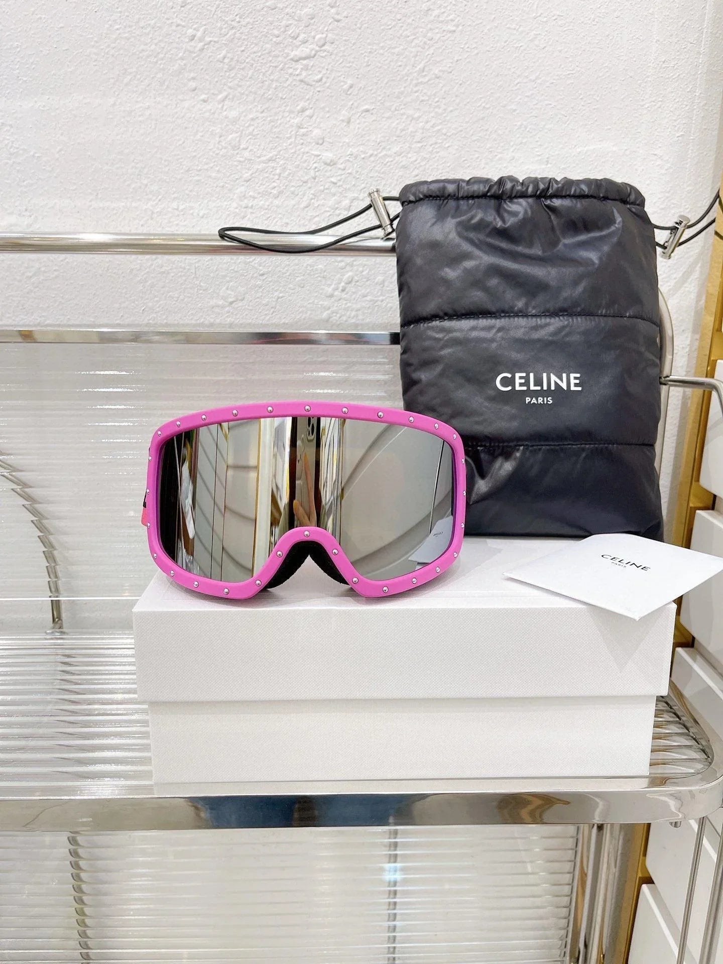 CELINE SKI MASK Goggles Sunglasses ✨