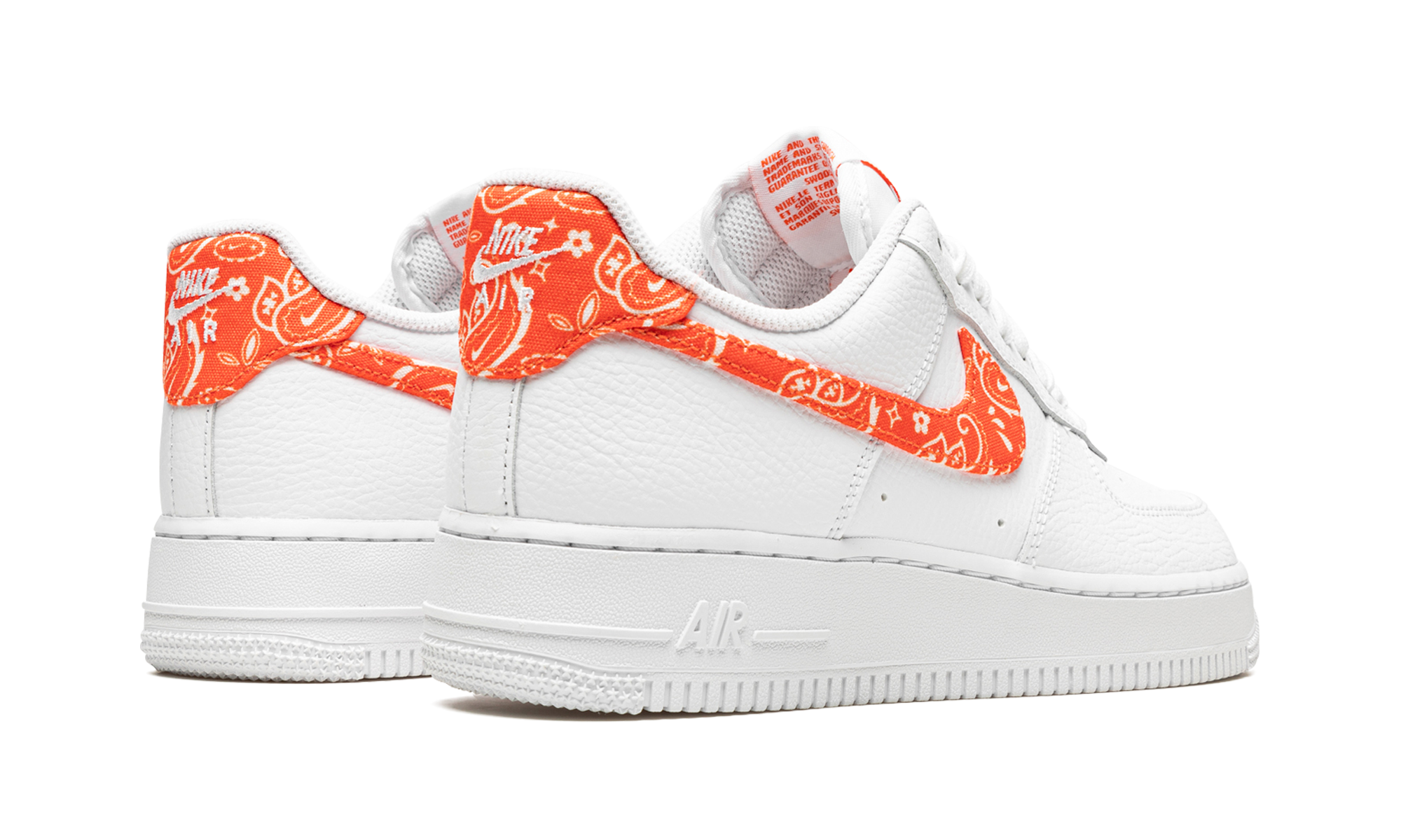 AIR FORCE 1 LO MNS WMNS "Orange Paisley" DJ9942 102