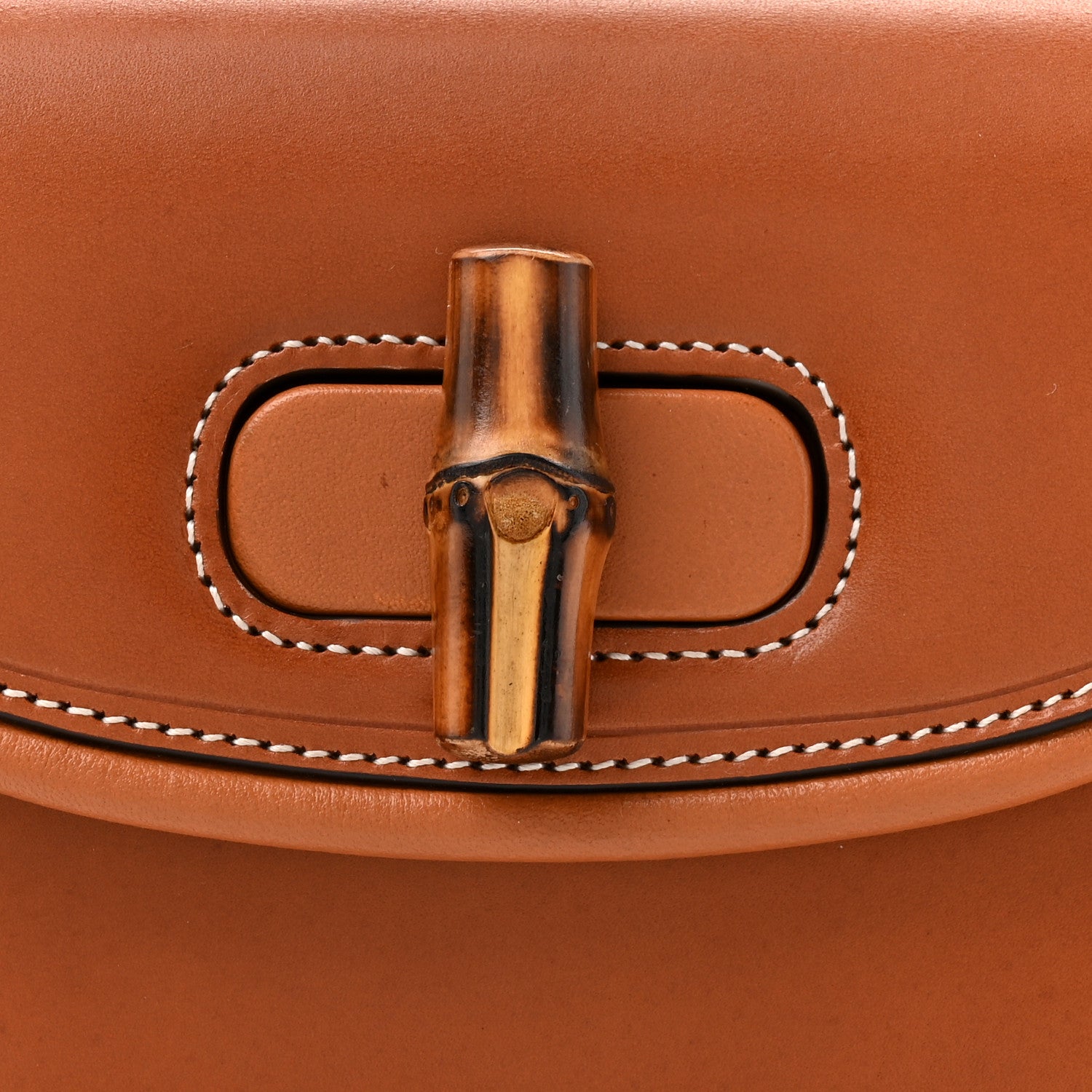 Calfskin Bamboo Mini 1947 Belt Bag 80 30 Brown