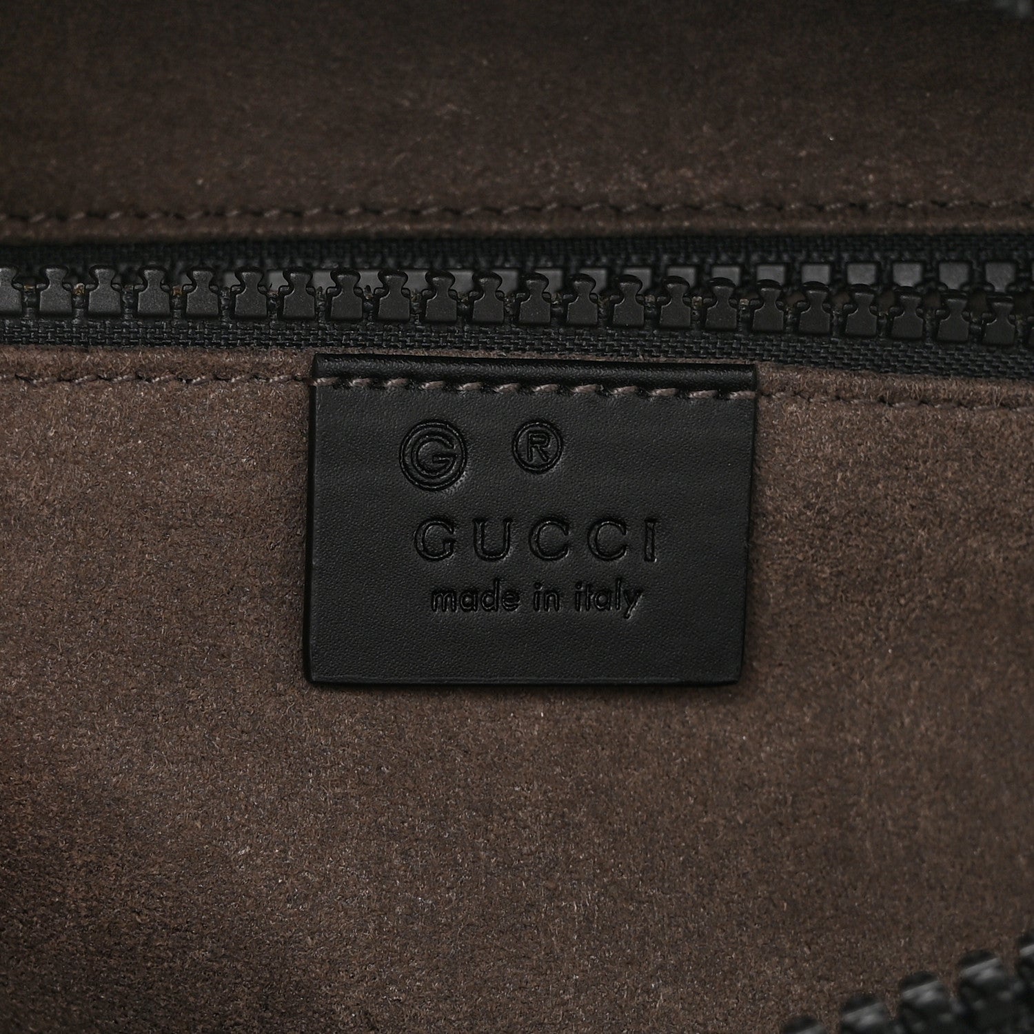 GG Supreme Monogram Large Belt Bag Beige Ebony Black