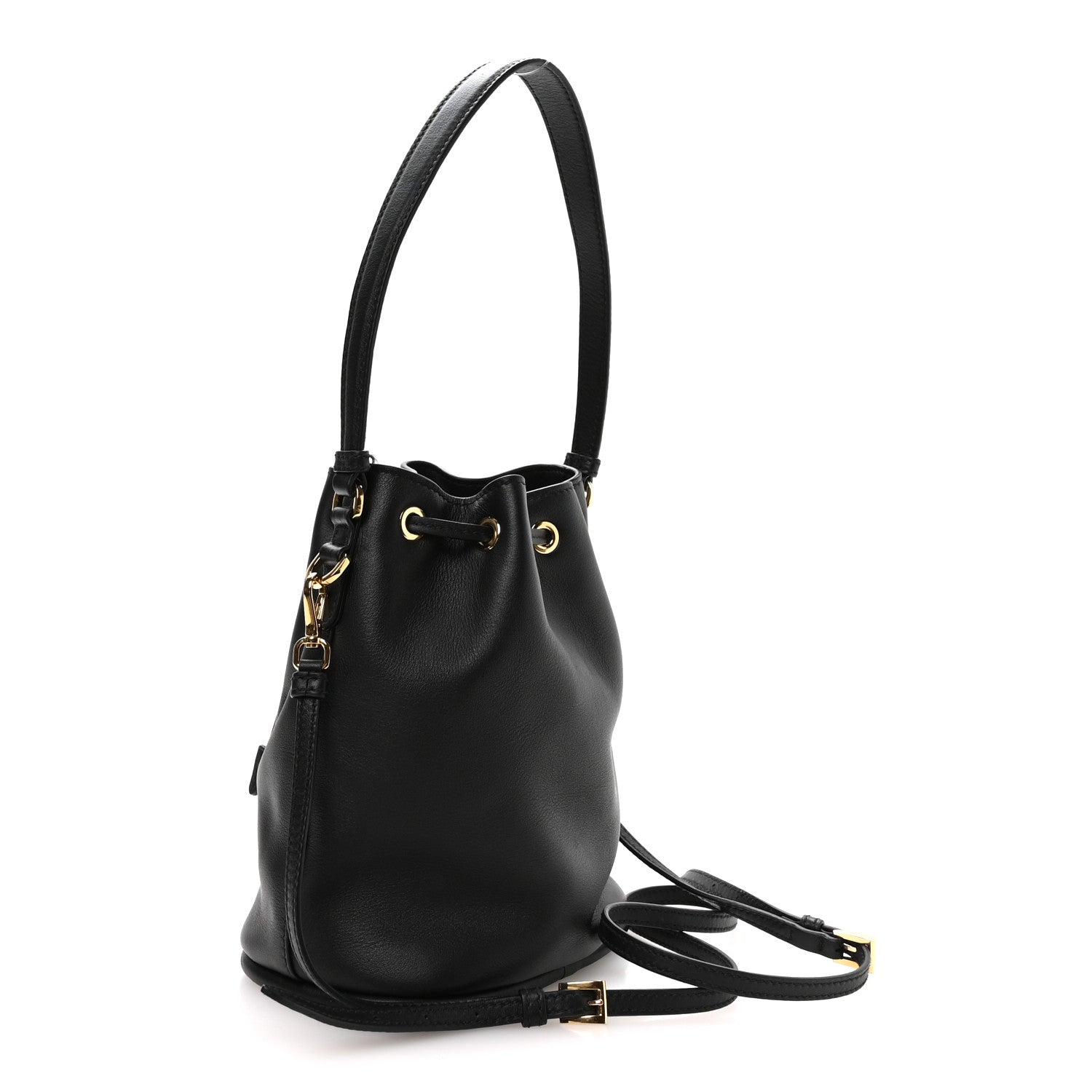 Nappa Mini Re-Edition 1978 Bucket Bag Black