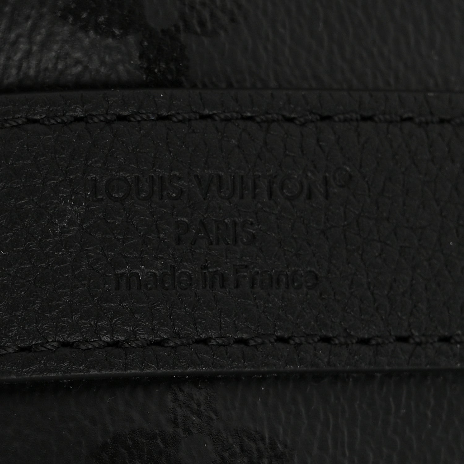 Monogram Midnight Keepall Bandouliere 35 Black