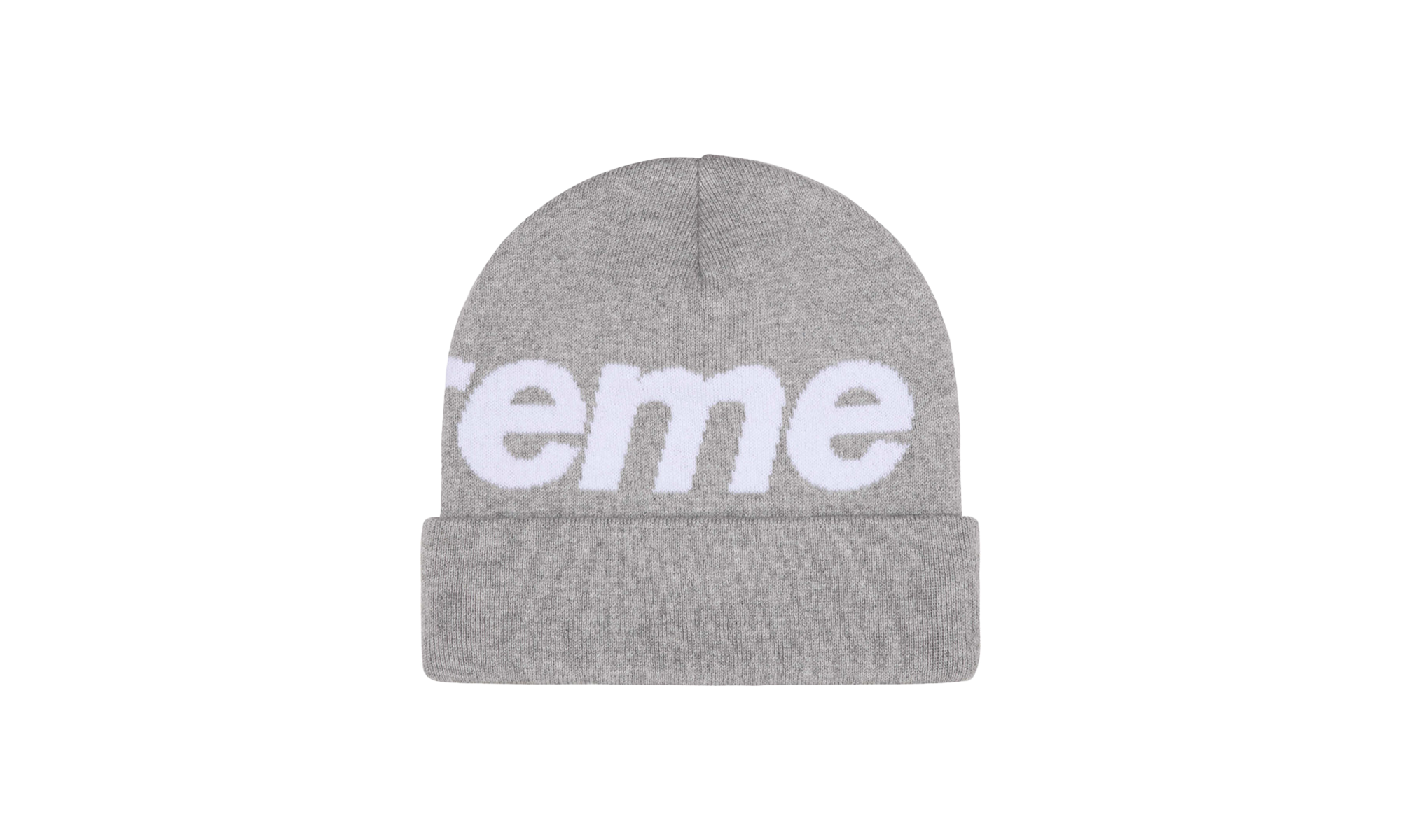 Big Logo Beanie "FW24 - Heather Grey" SU904
