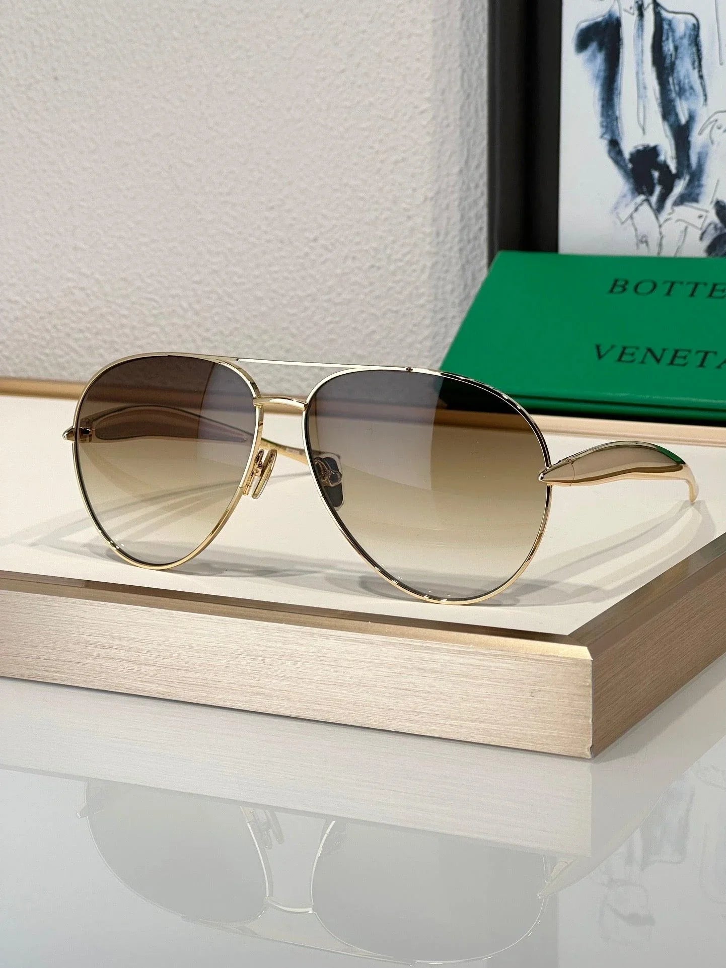 BOTTEGA VENETA BV1305S Unisex Sunglasses ✨