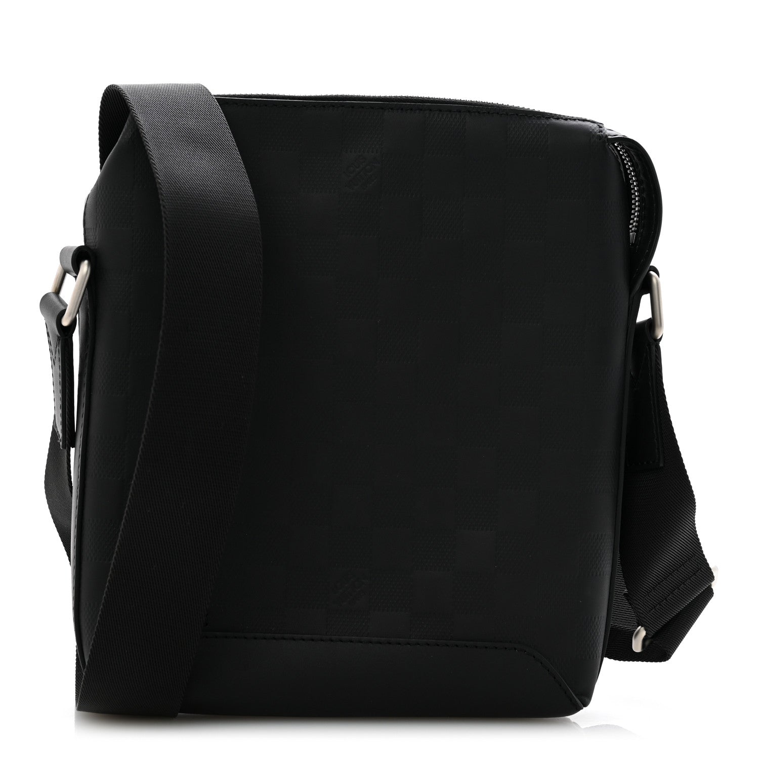 Damier Infini Discovery Messenger BB Onyx