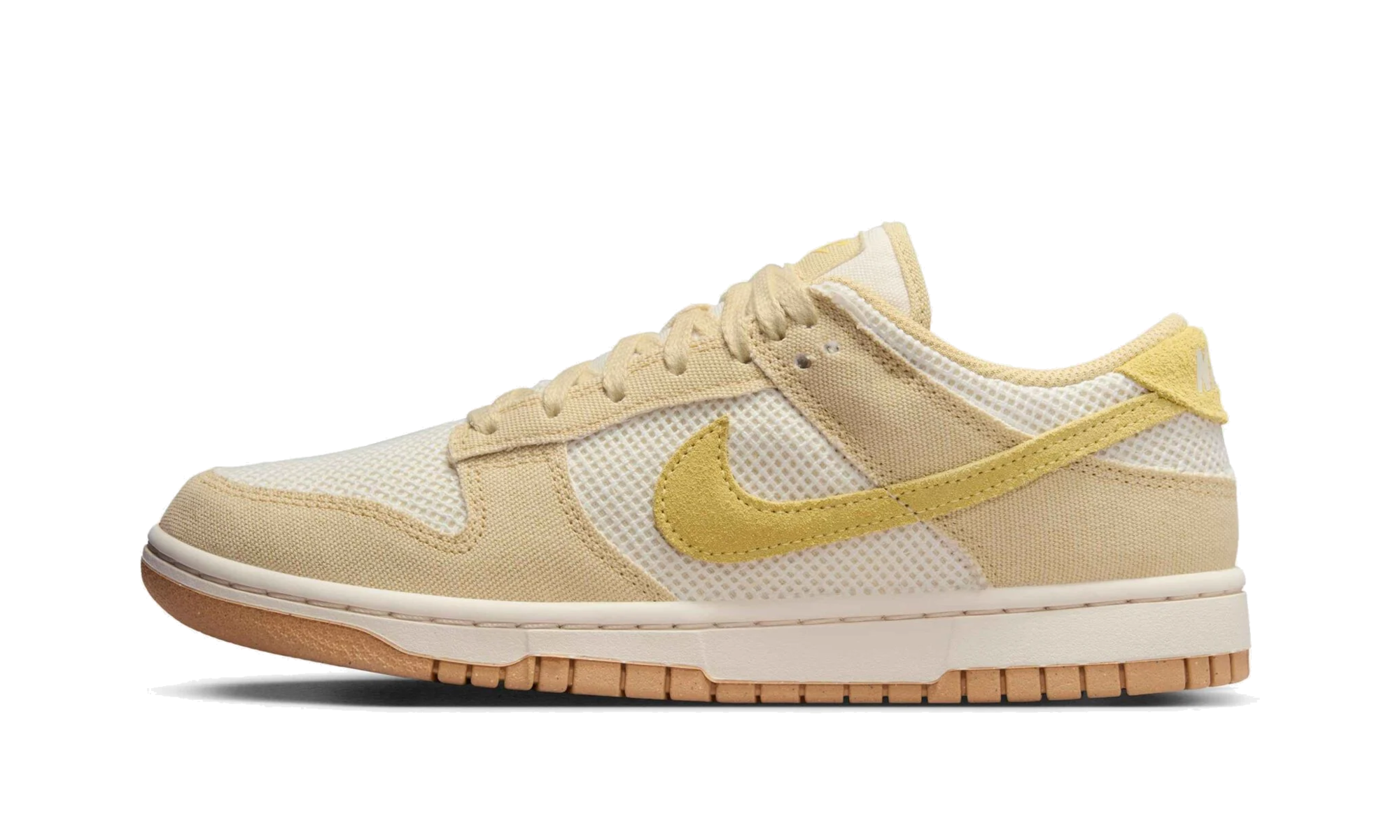 Dunk Low Next Nature SE WMNS "Team Gold Pale Ivory" HJ5864 700