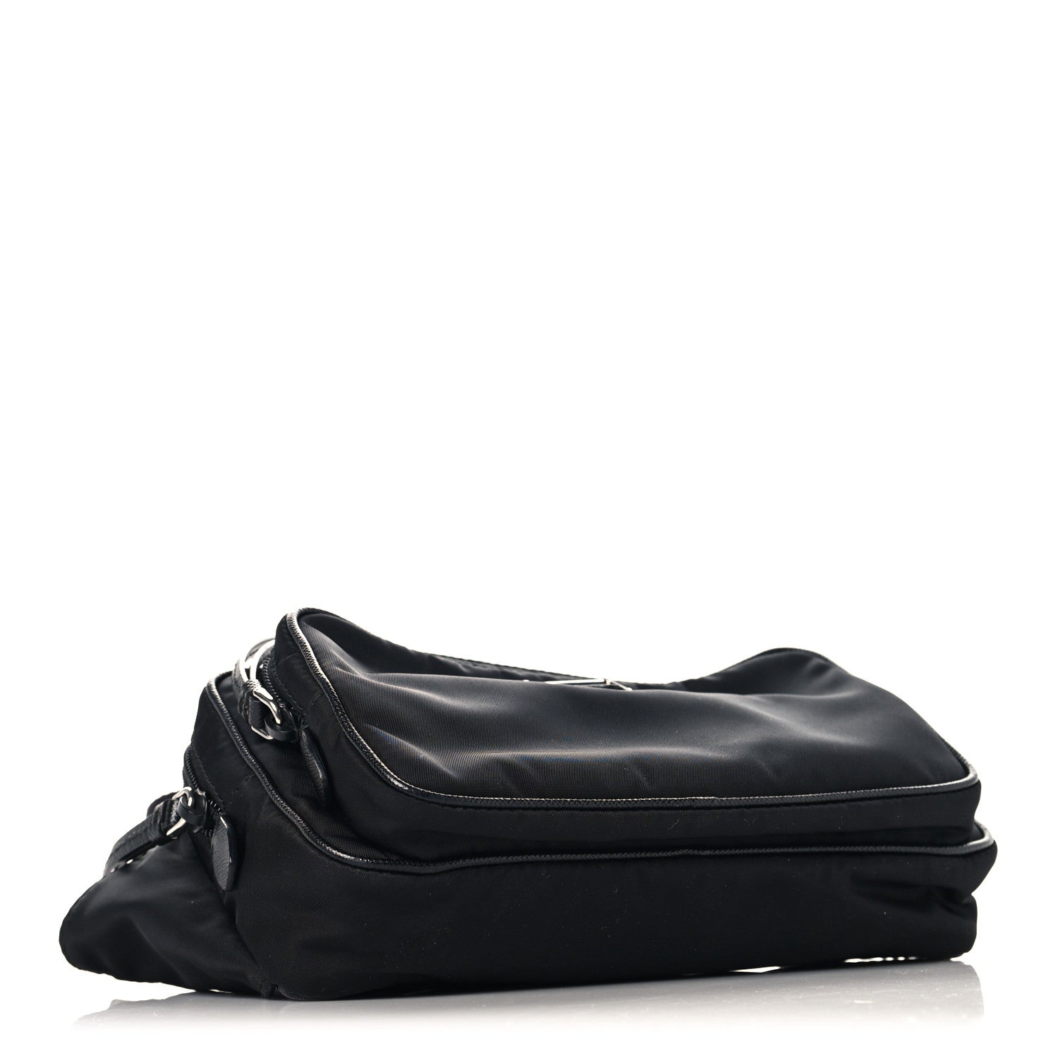 Tessuto Nylon Belt Bag Black