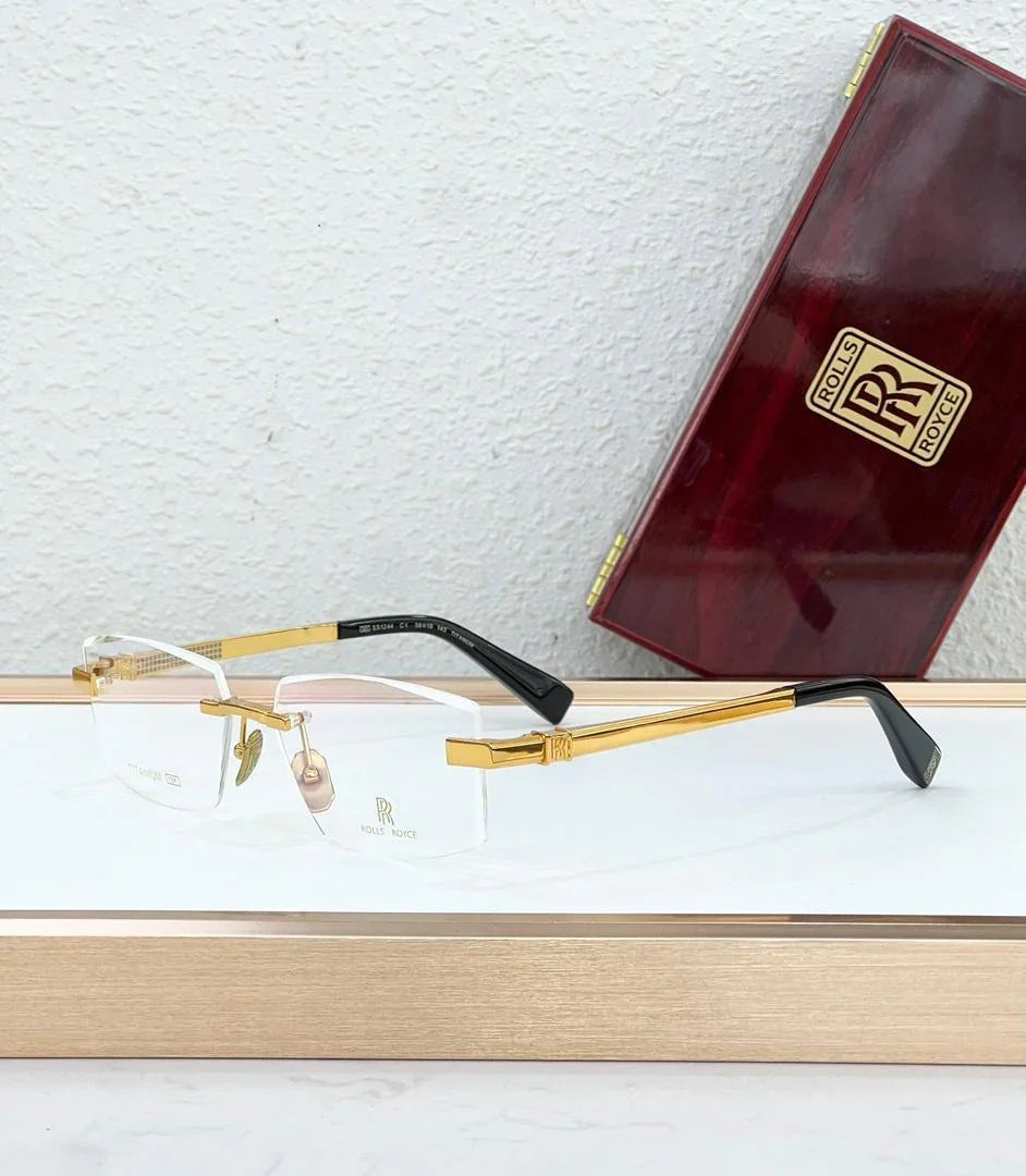 Rolls Royce SS1244 18K plated Rose-Silver-Gold Eyewear 👑