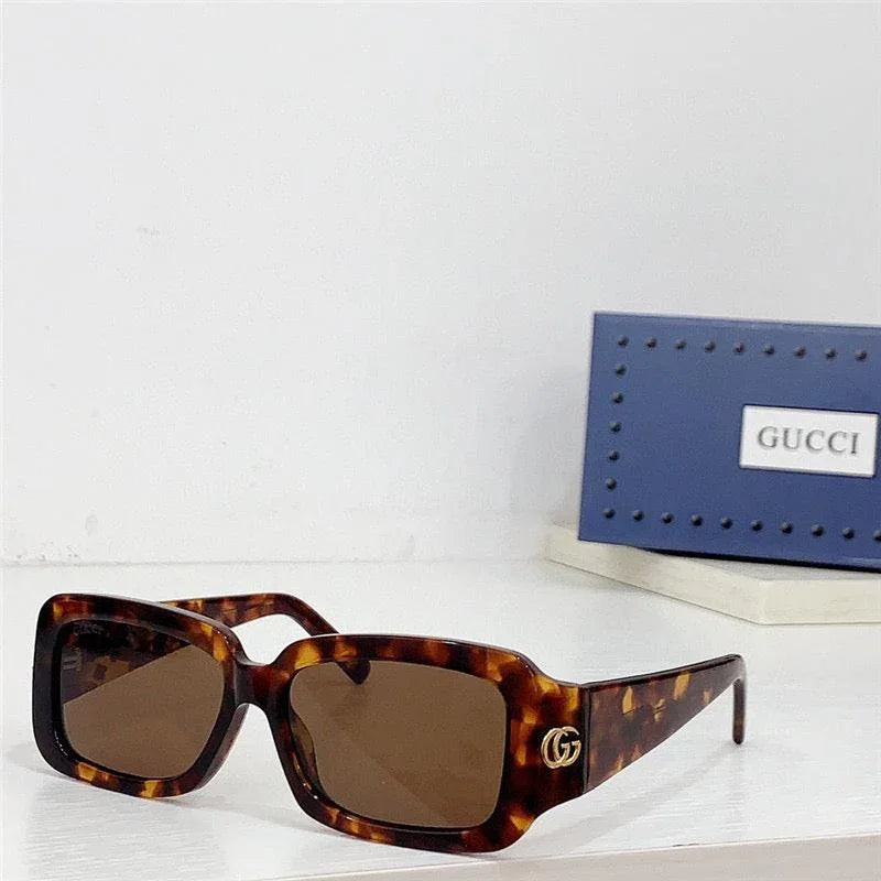 GUCCI Double G Acetate Frame Women&
