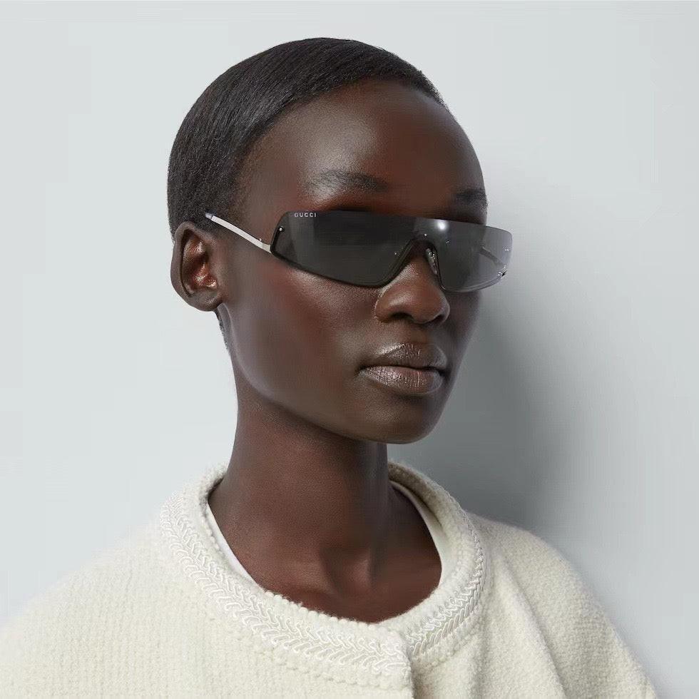 Gucci GG 1561 MASK-SHAPED FRAME unisex Sunglasses ✨