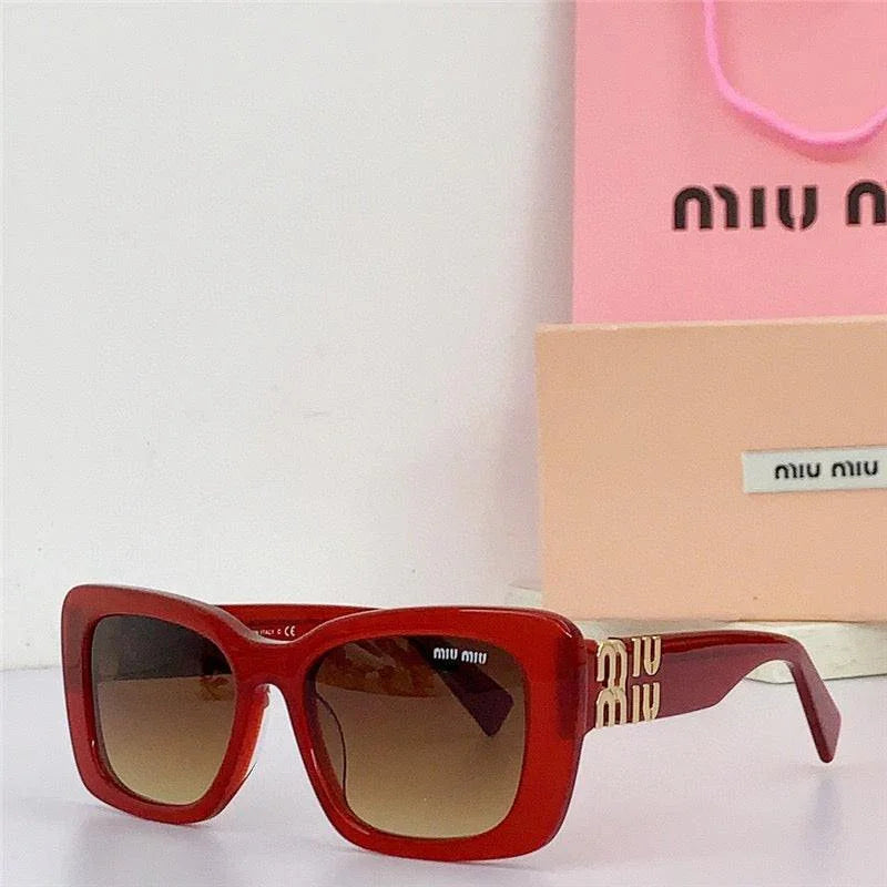 Miu Miu Glimpse oval-frame Acetate - 54 -07YS Women&