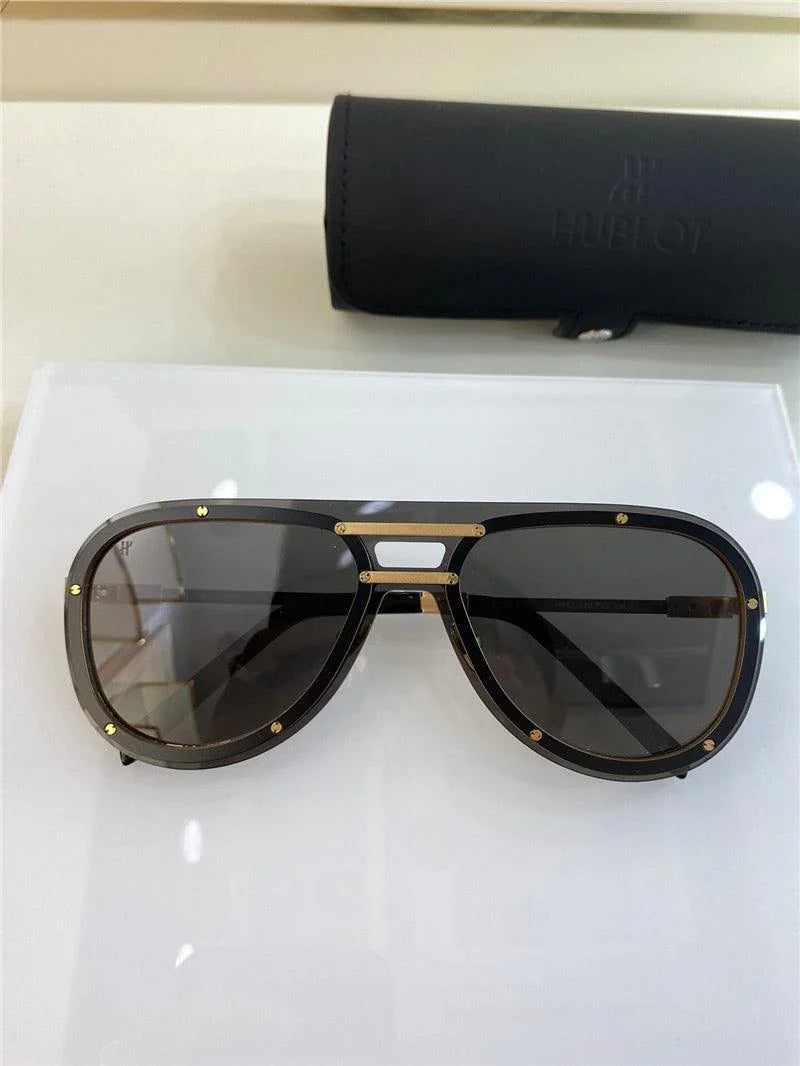 2024 HUBLOT Pilot 5 models Grey-Gold-Black with Light Mirror Zeiss Lenses🔱