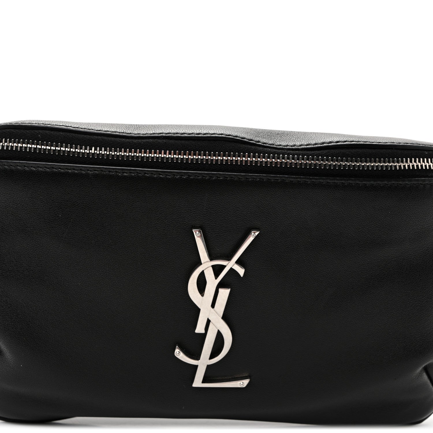 Lambskin Monogram Belt Bag Black