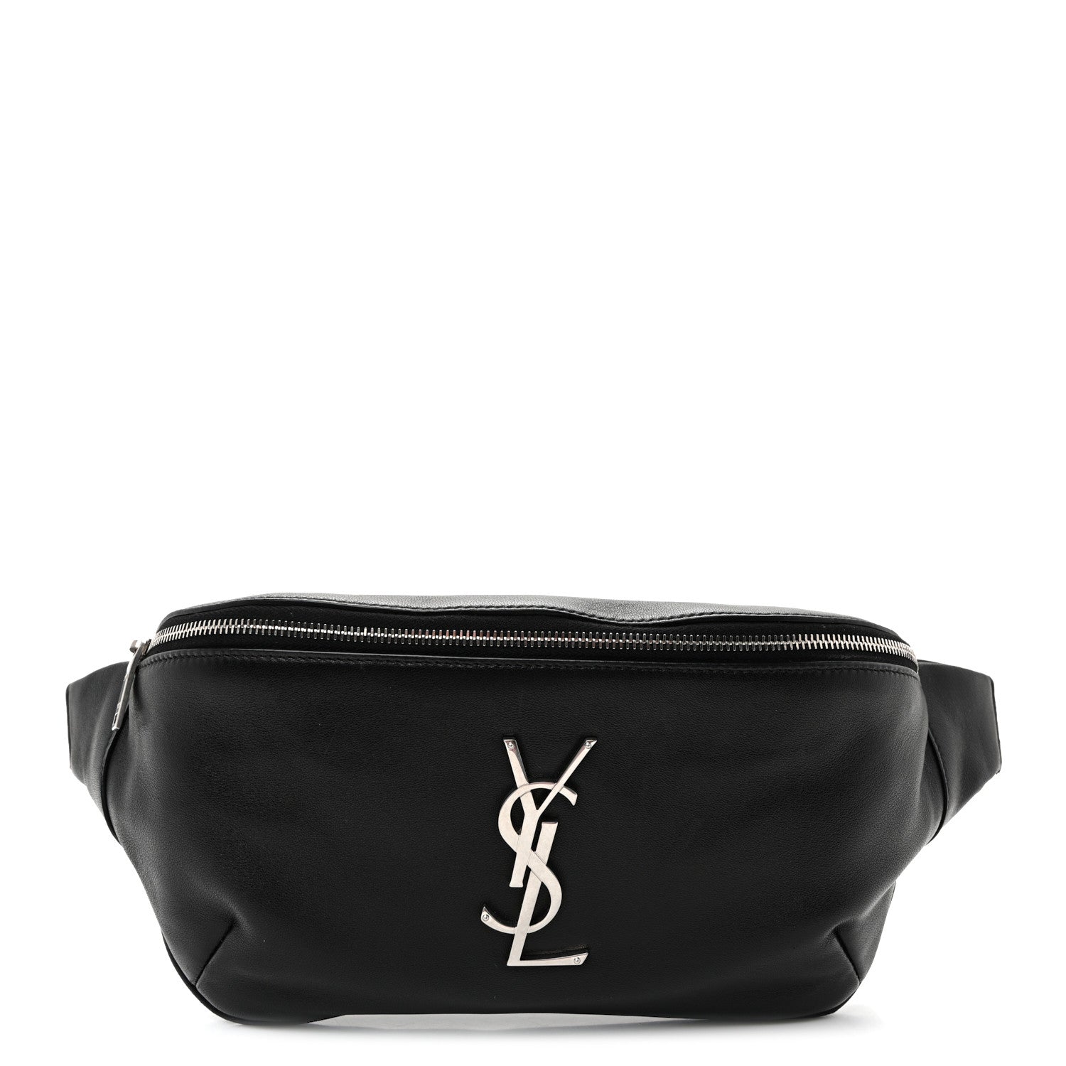 Lambskin Monogram Belt Bag Black
