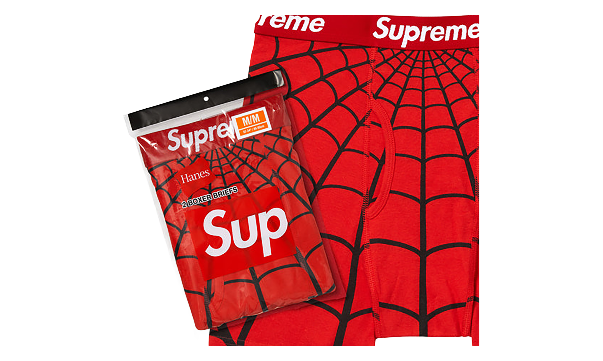 Spider-Man Boxer Briefs (2 Pack) "SS26 - Red" SU27008