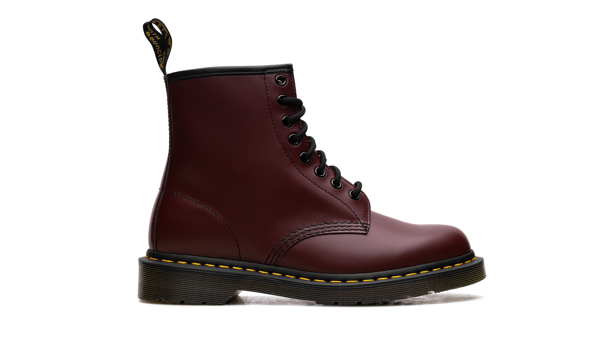 1460 SMOOTH LEATHER LACE UP BOOTS "Cherry Red" 11822600
