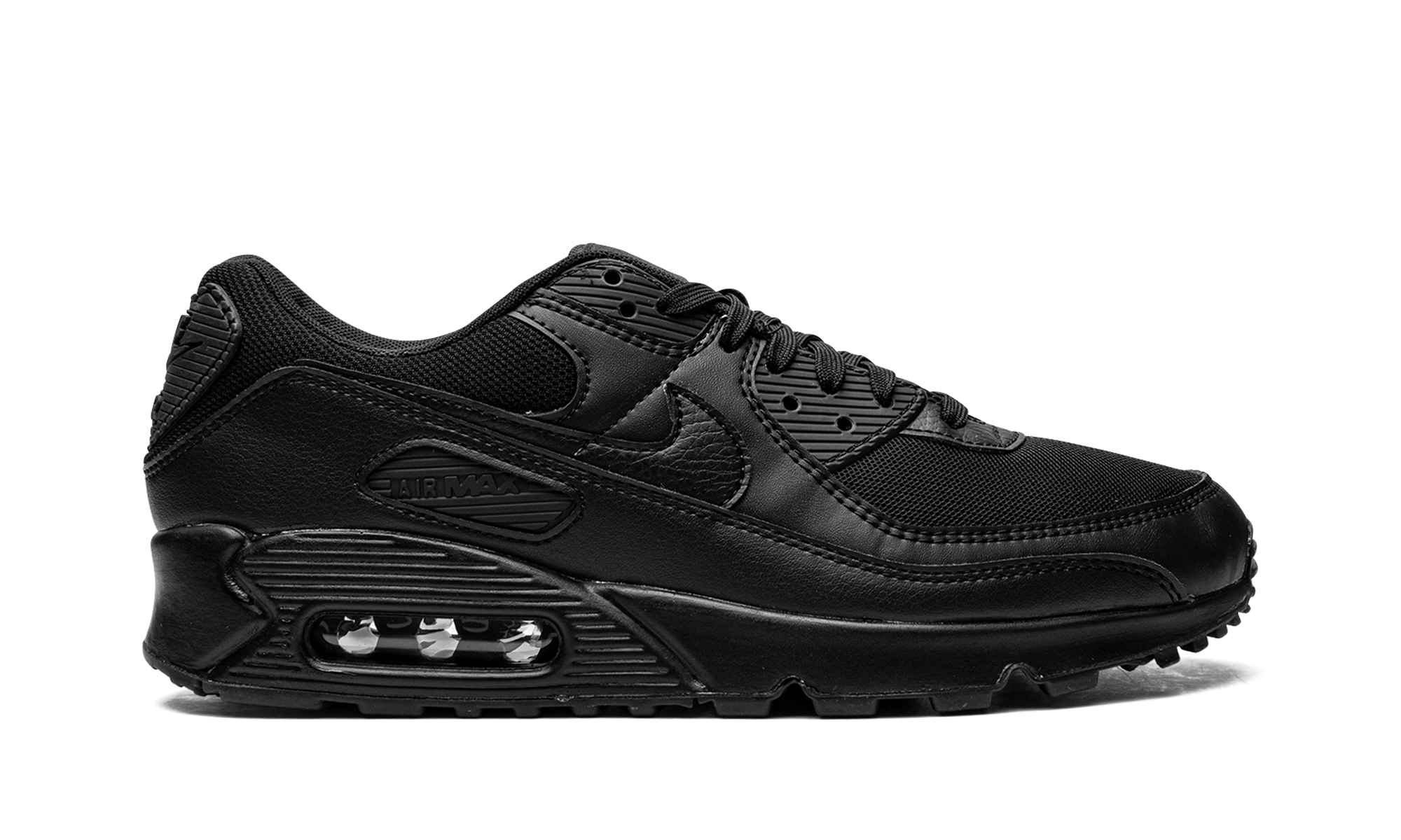 AIR MAX 90 MNS WMNS "Triple Black" DH8010 001