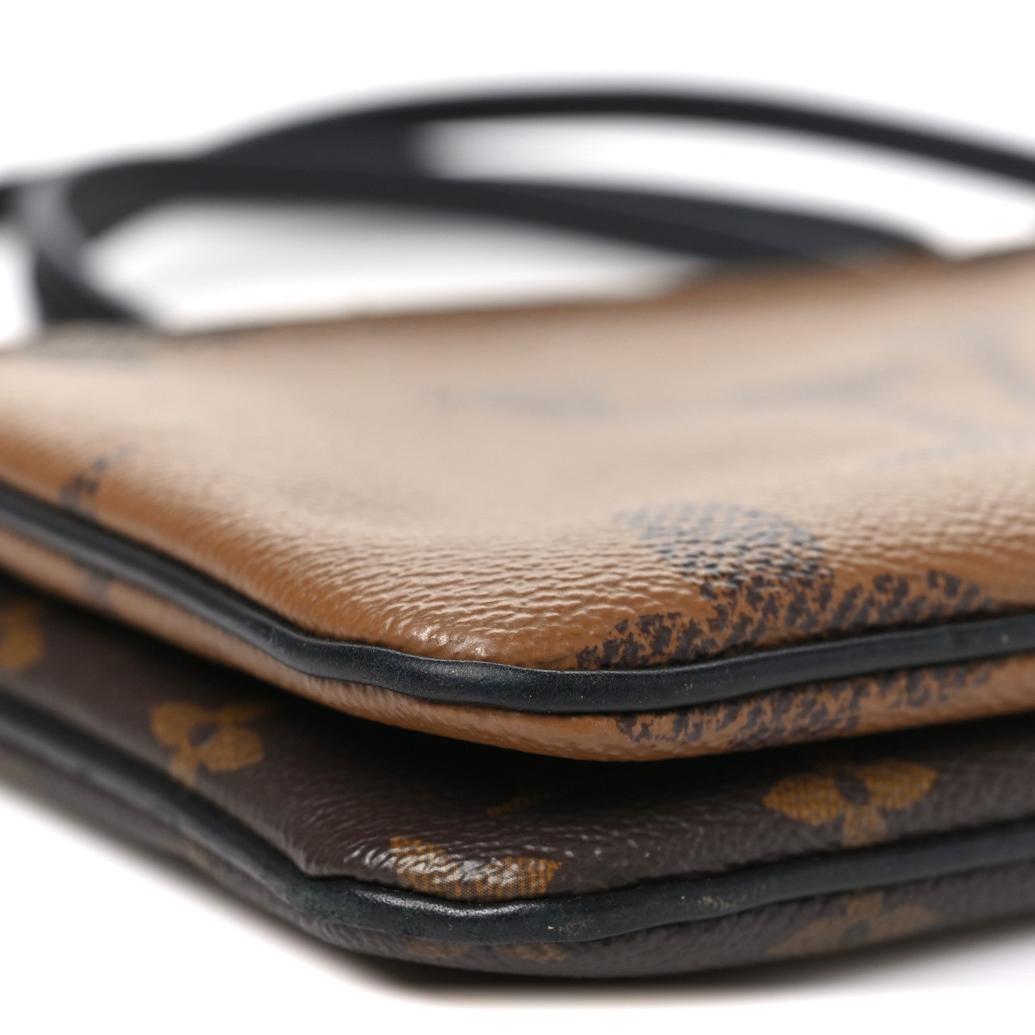 Reverse Monogram Giant Double Zip Pochette