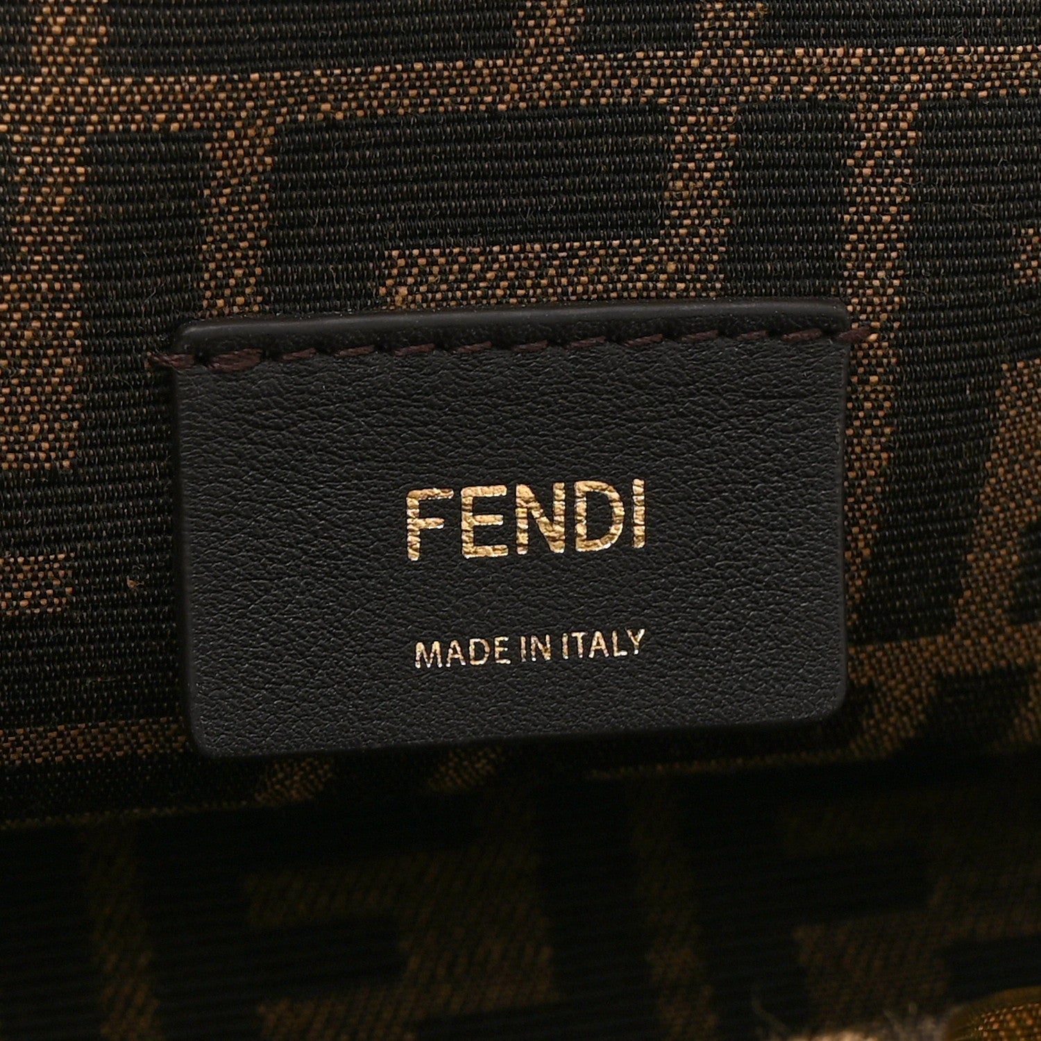 Shiny Nappa Small Fendi First Poudre