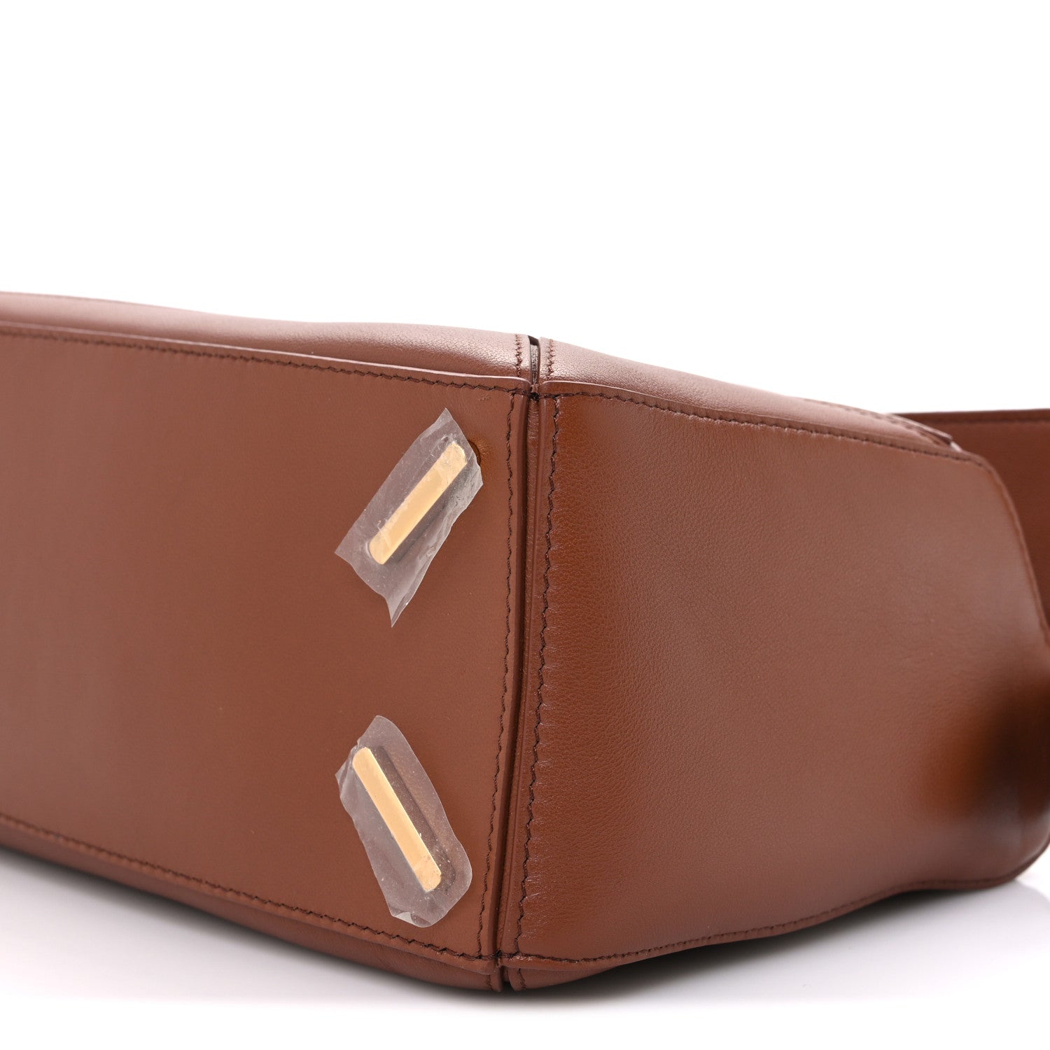 Nappa Lambskin Small Featherlight Puzzle Bag Pecan