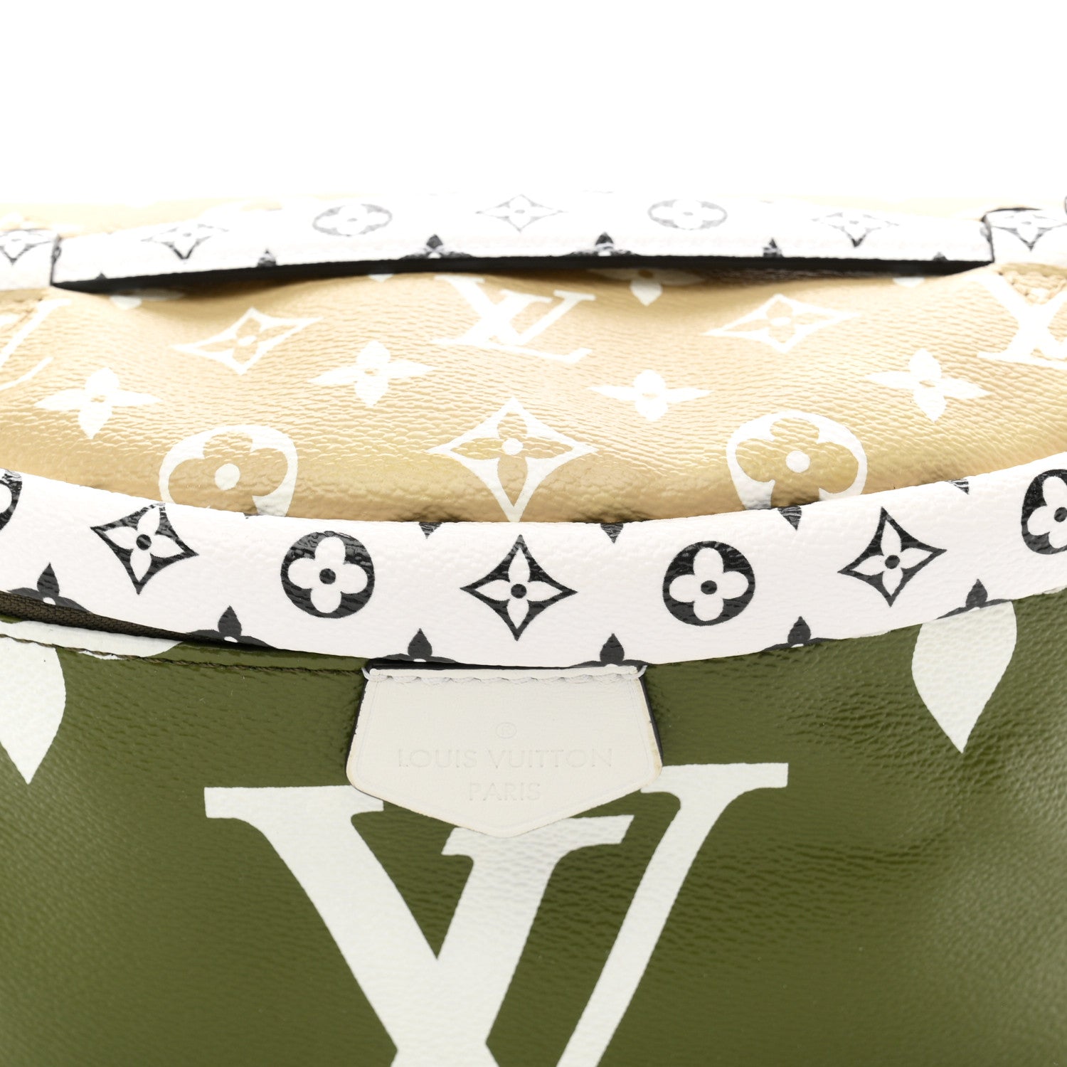 Monogram Giant Bumbag Kaki Beige